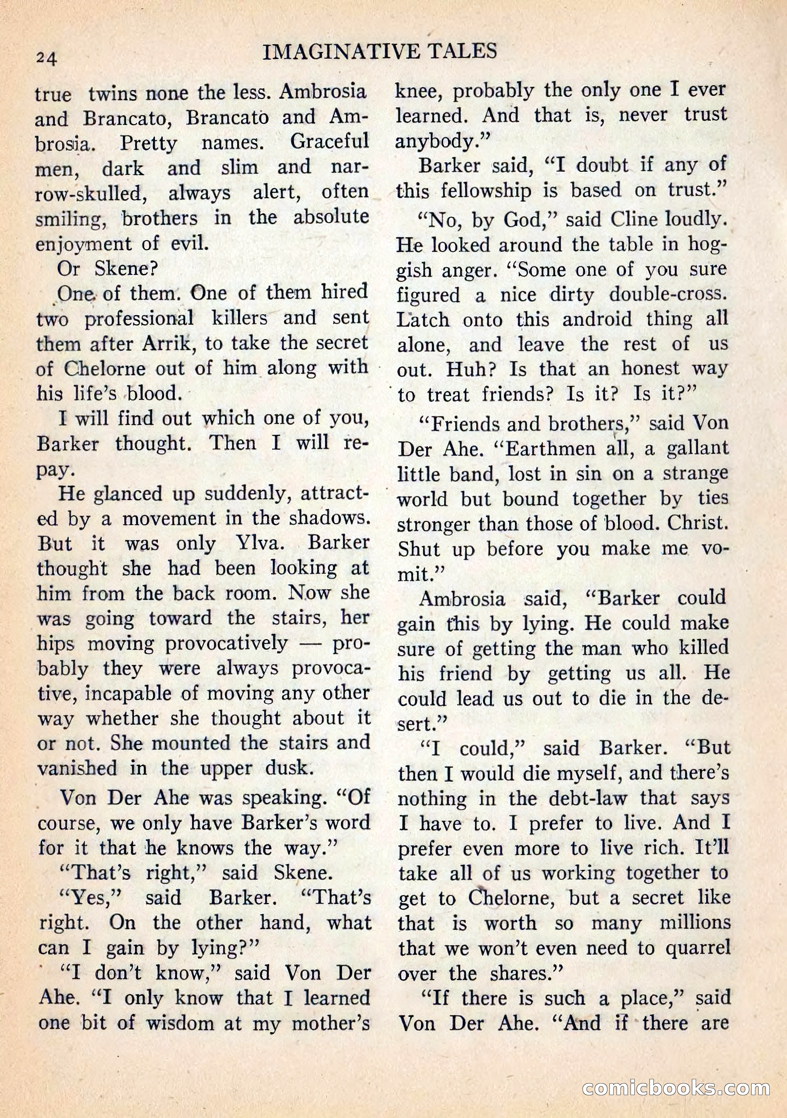 Imaginative Tales, July 1957 — page 25 of 132