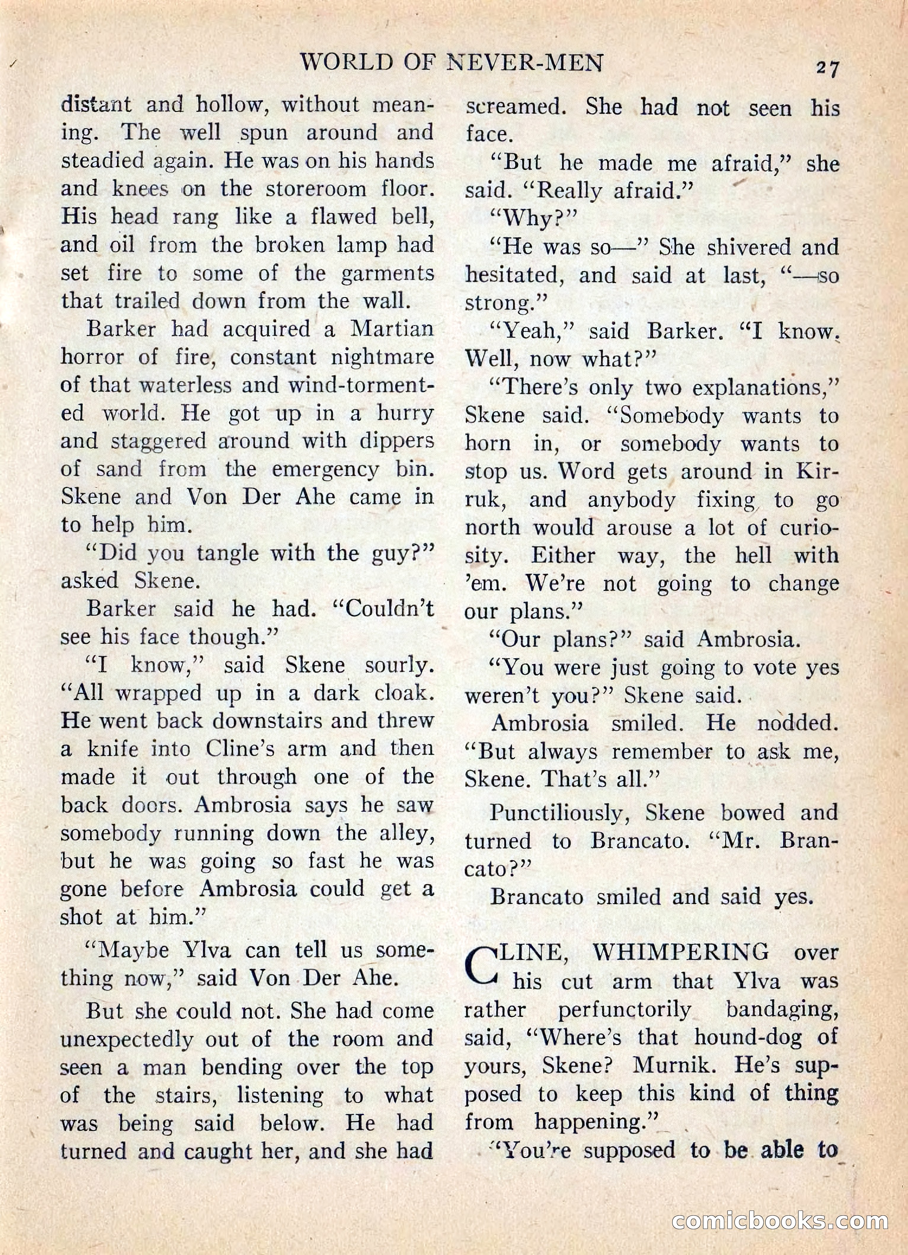 Imaginative Tales, July 1957 — page 28 of 132