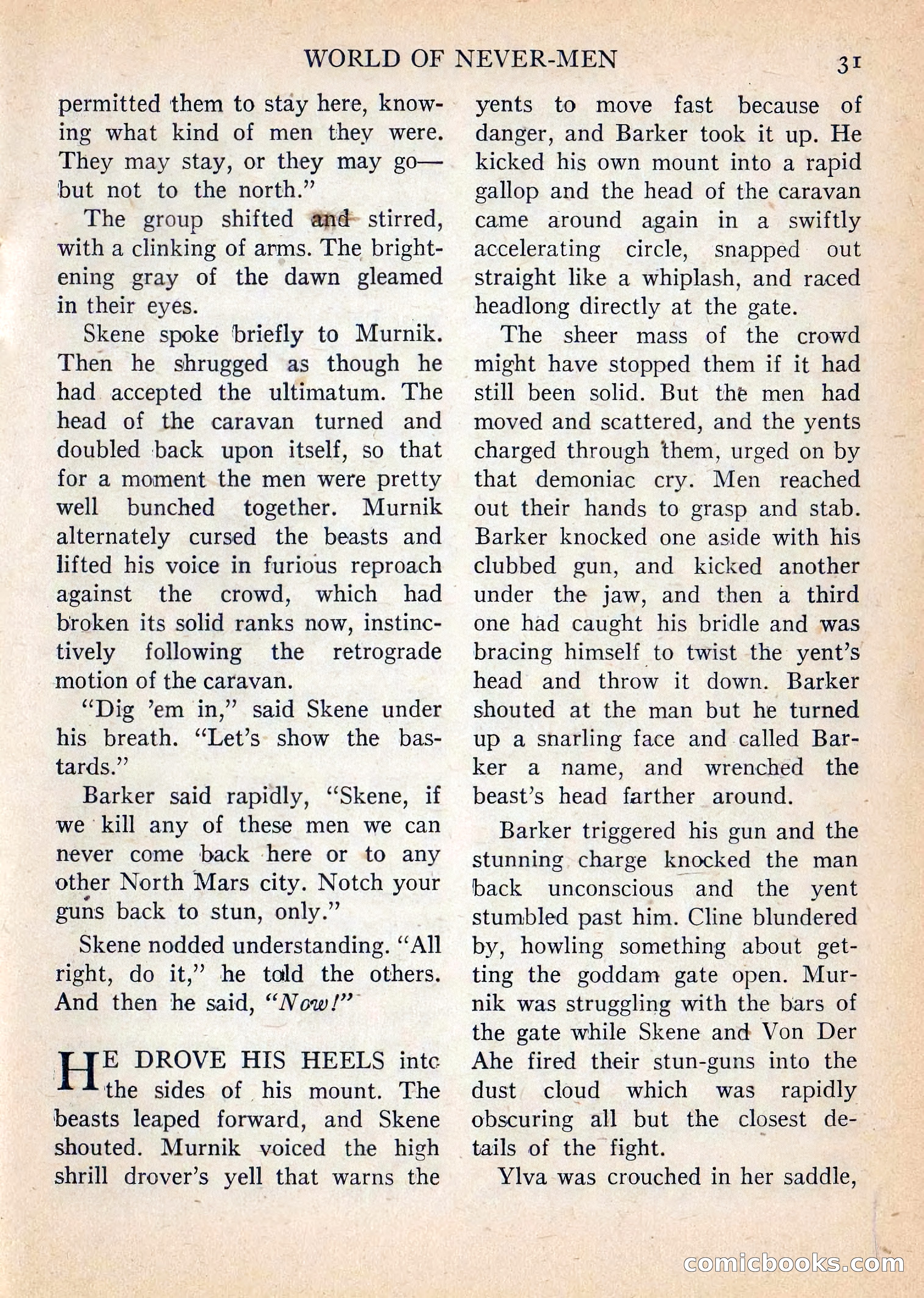 Imaginative Tales, July 1957 — page 32 of 132