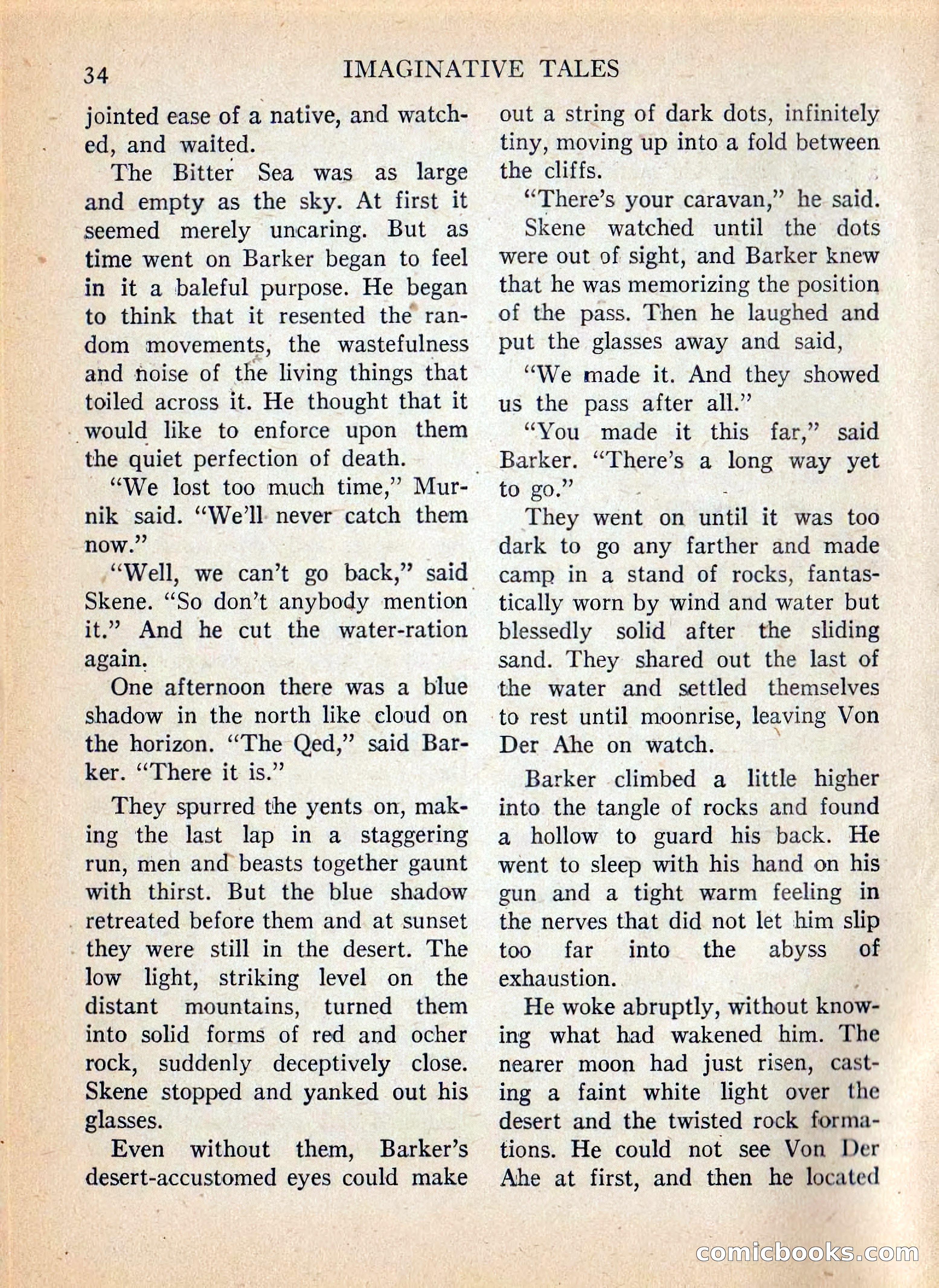 Imaginative Tales, July 1957 — page 35 of 132
