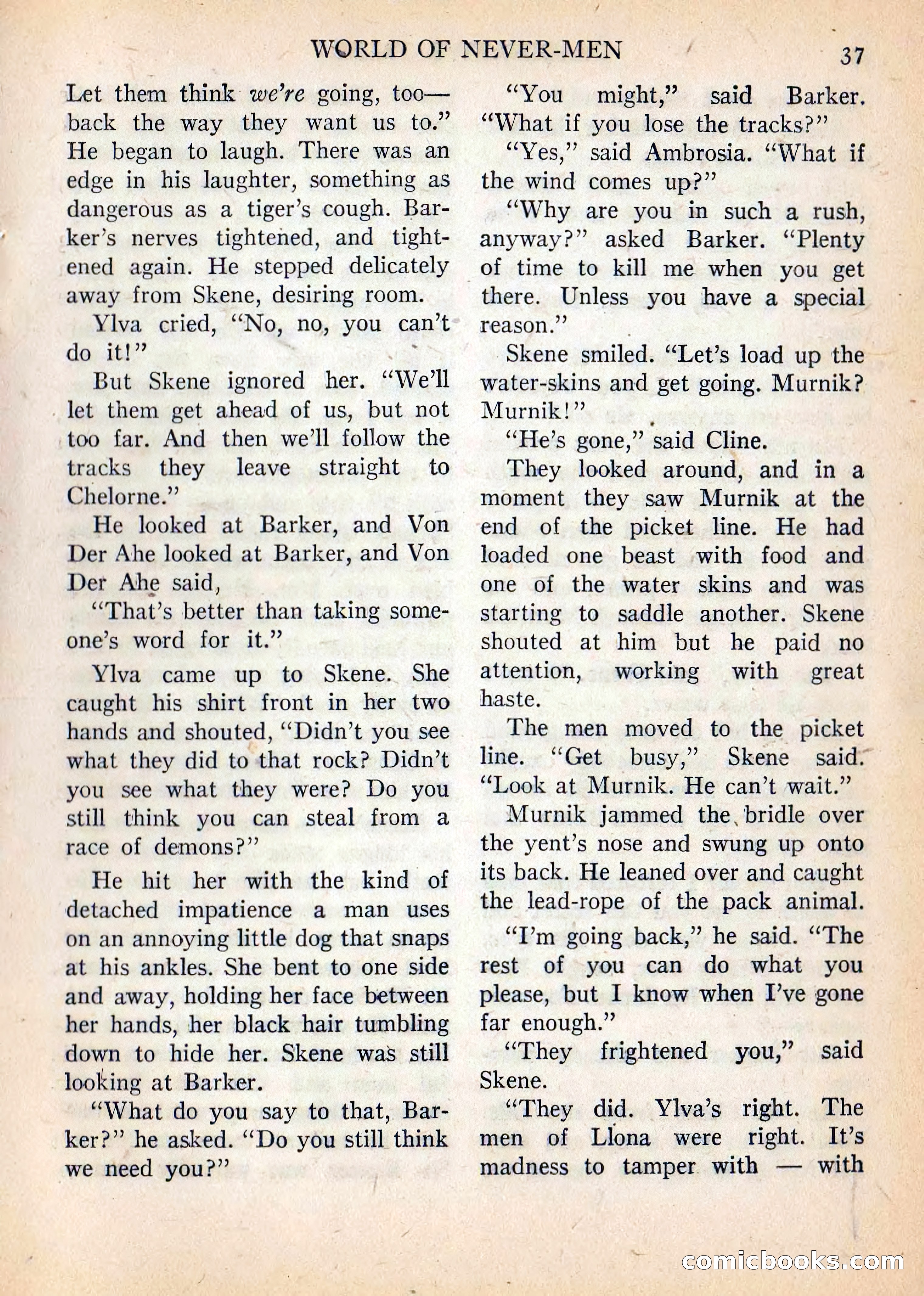 Imaginative Tales, July 1957 — page 38 of 132