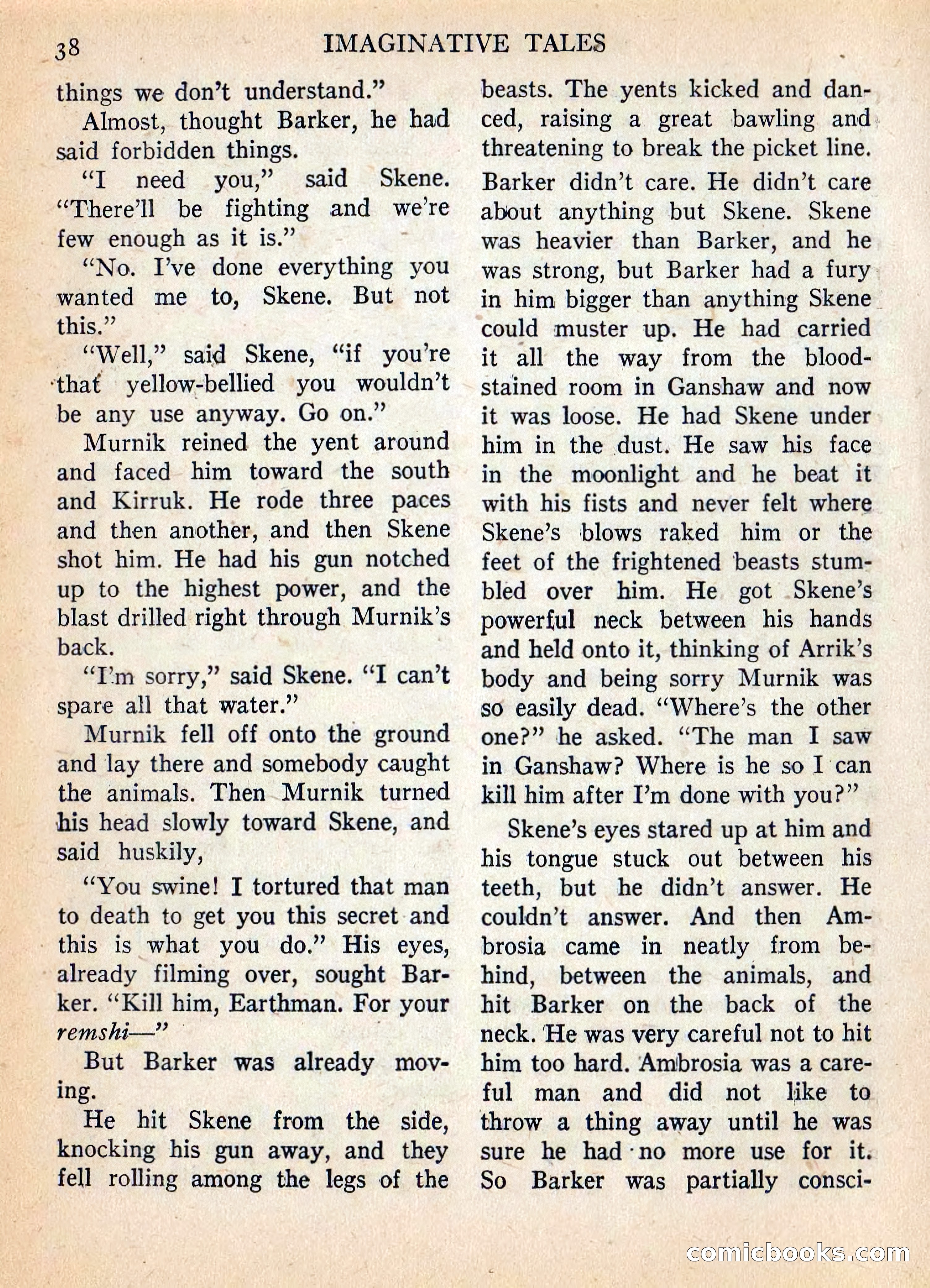 Imaginative Tales, July 1957 — page 39 of 132