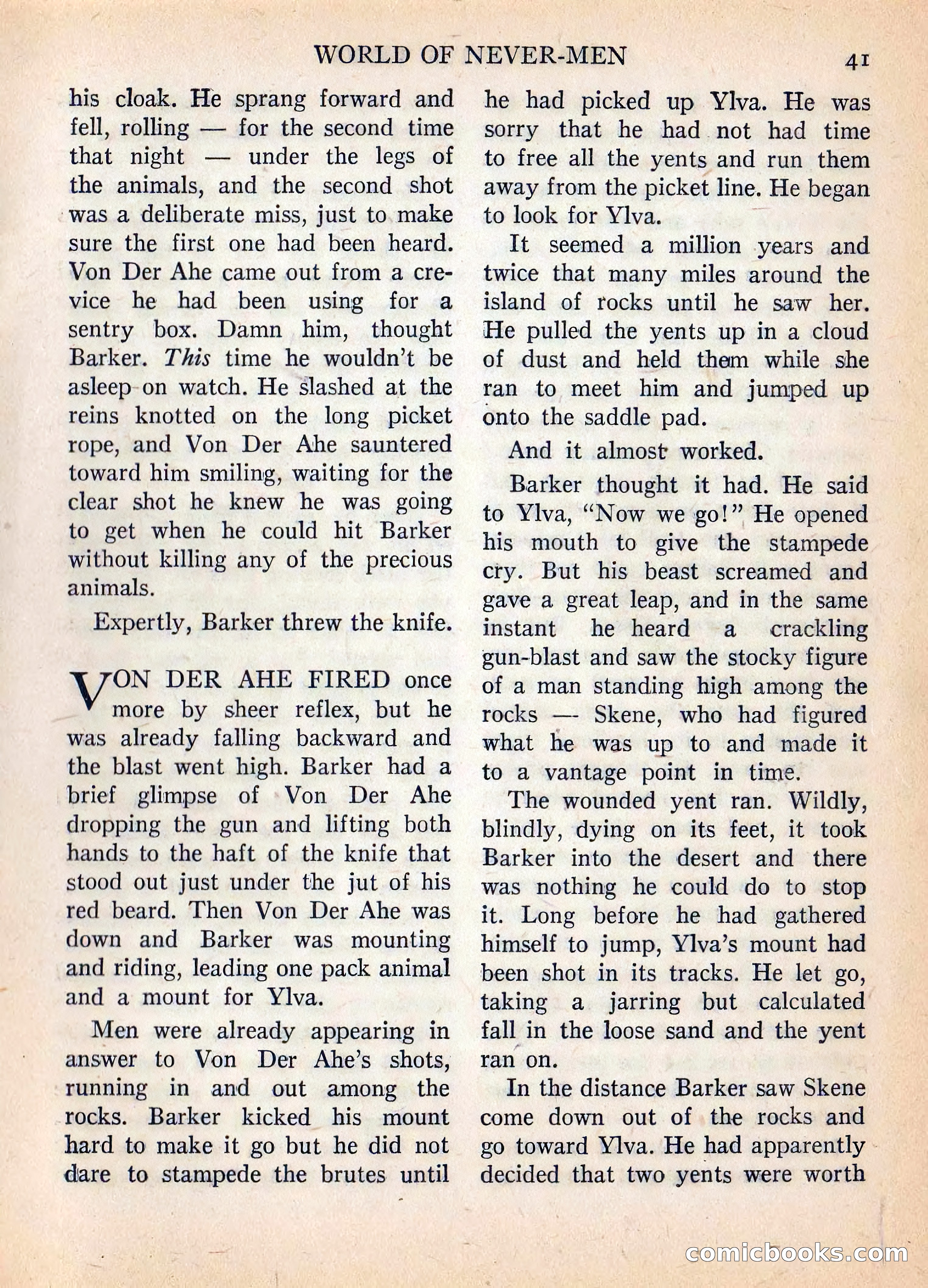 Imaginative Tales, July 1957 — page 42 of 132