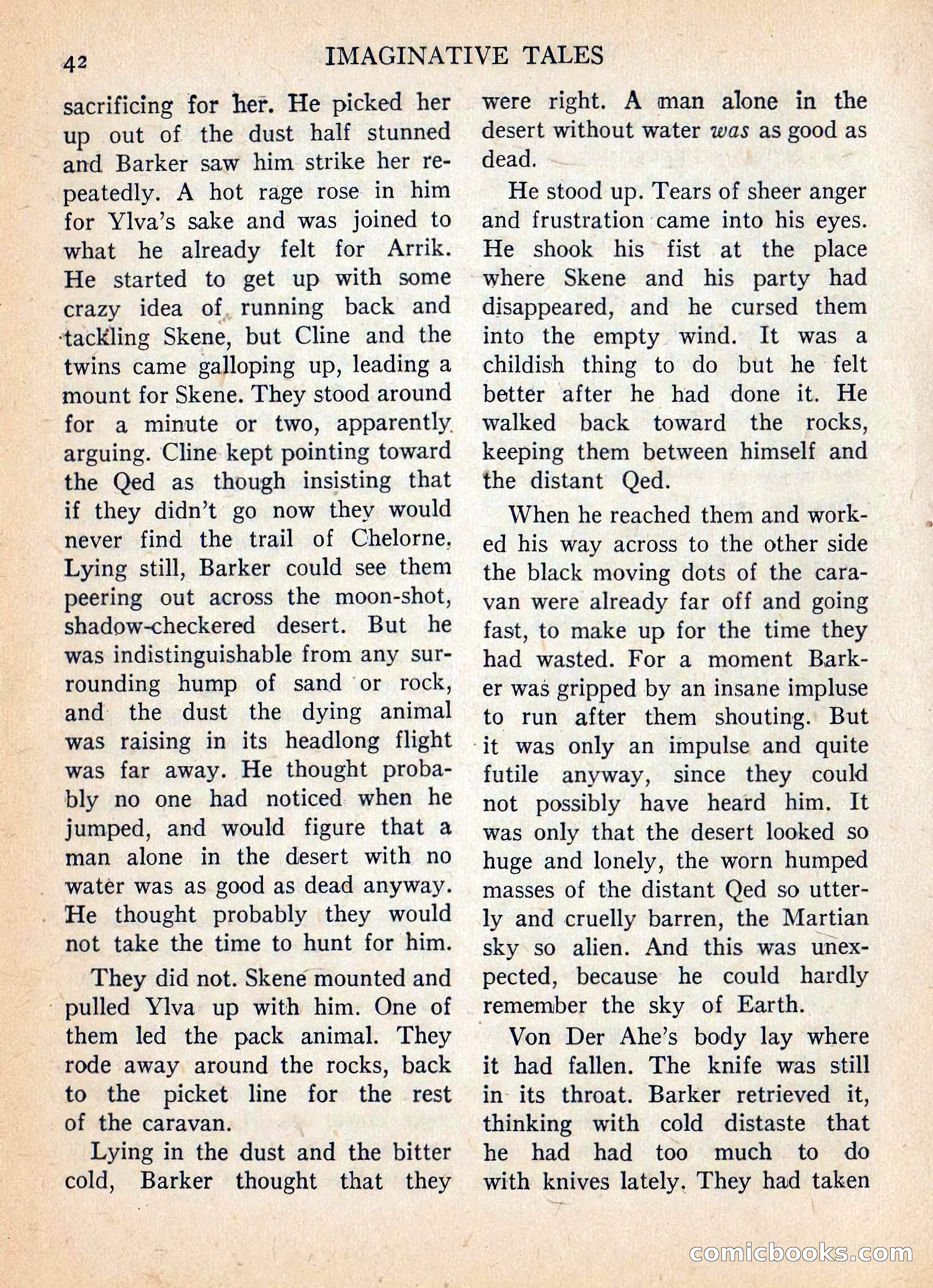 Imaginative Tales, July 1957 — page 43 of 132