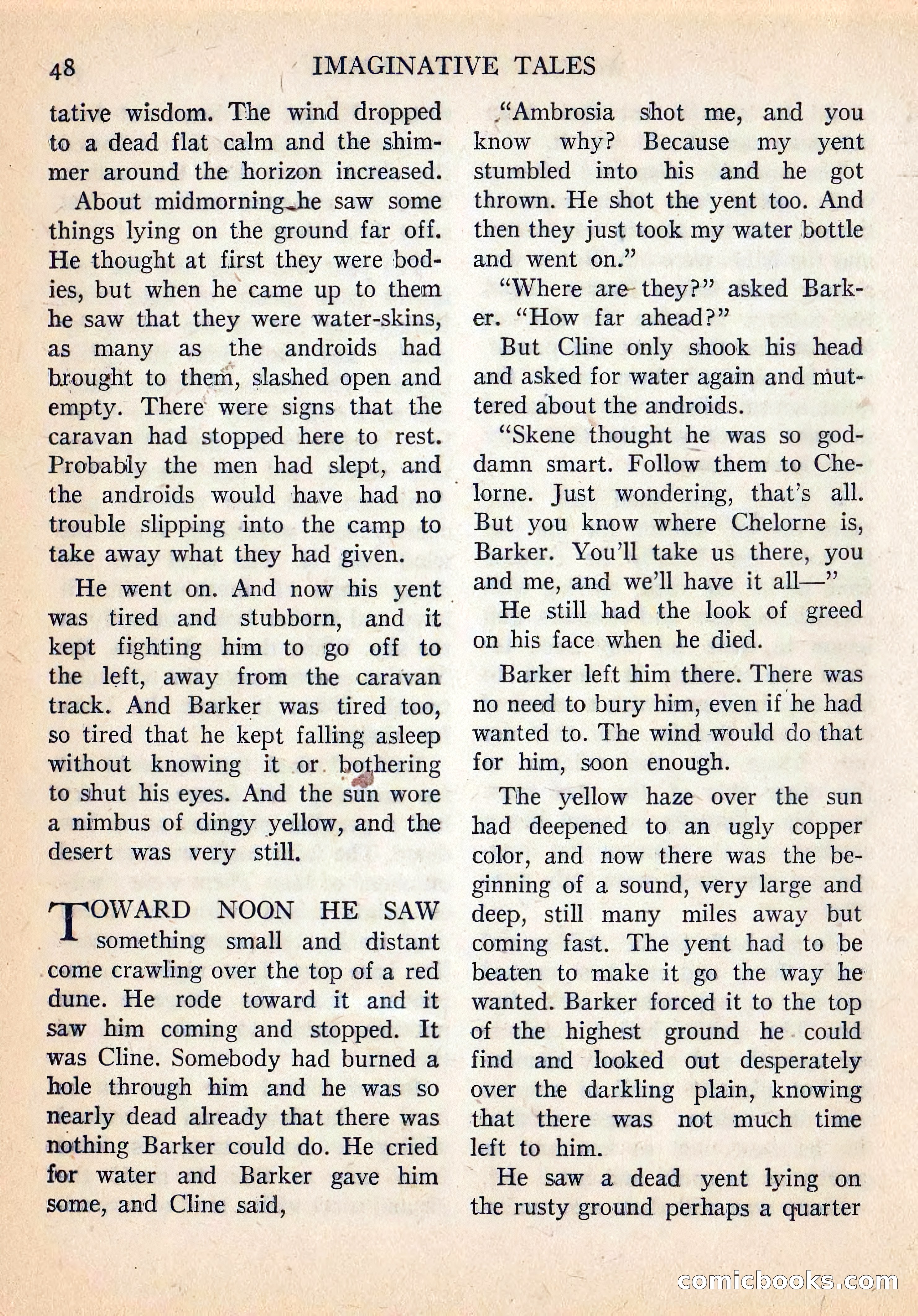 Imaginative Tales, July 1957 — page 49 of 132