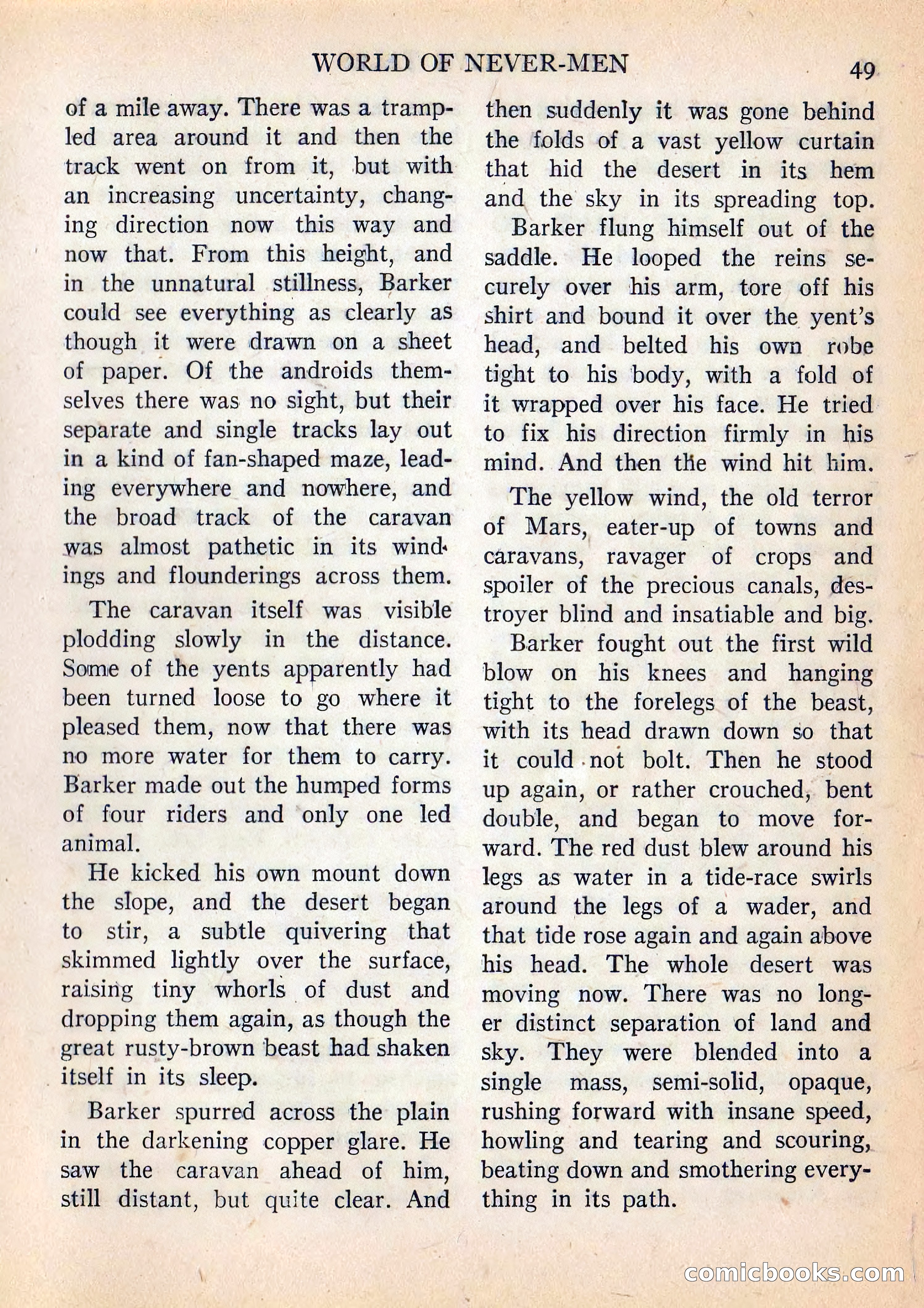 Imaginative Tales, July 1957 — page 50 of 132