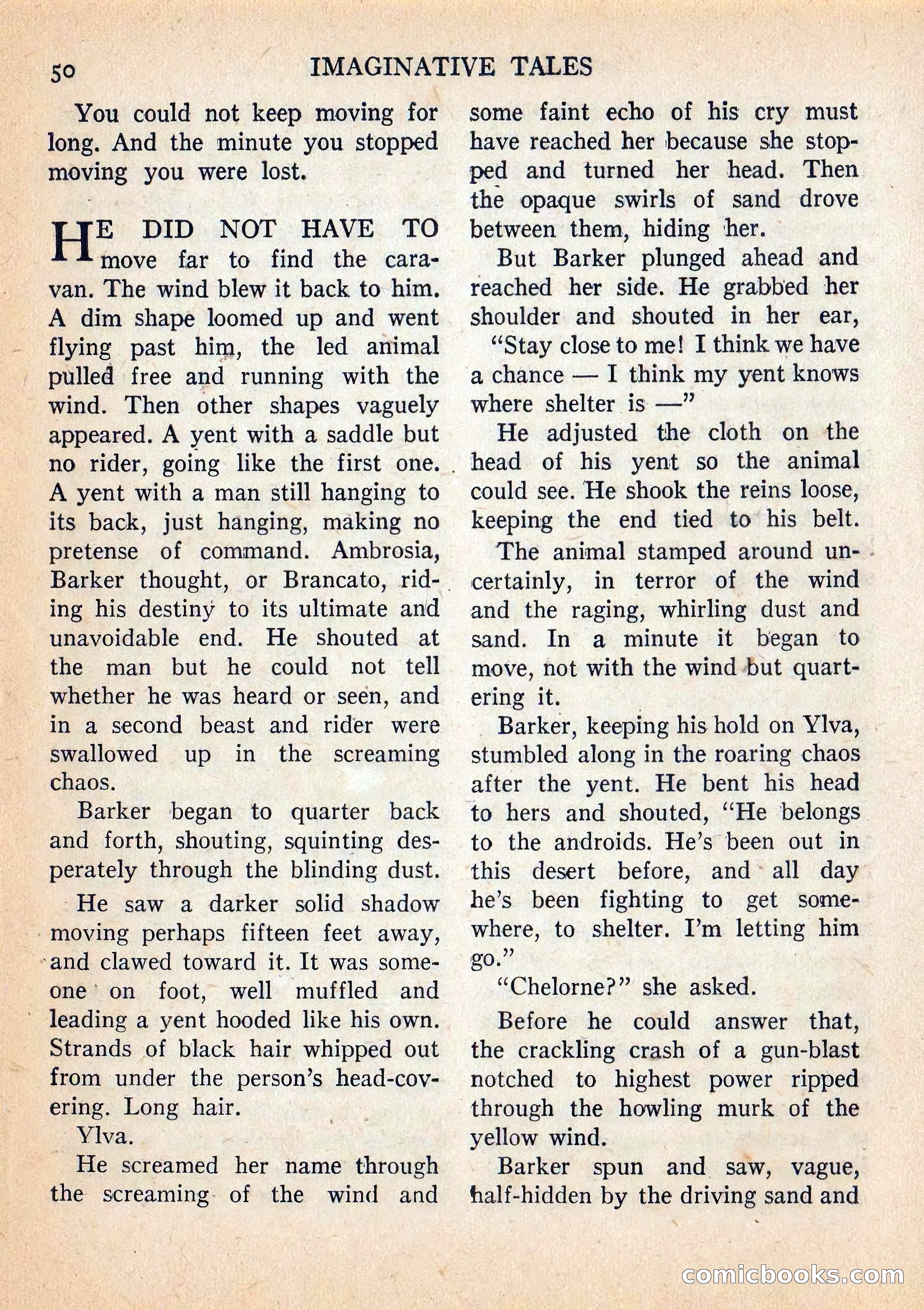 Imaginative Tales, July 1957 — page 51 of 132