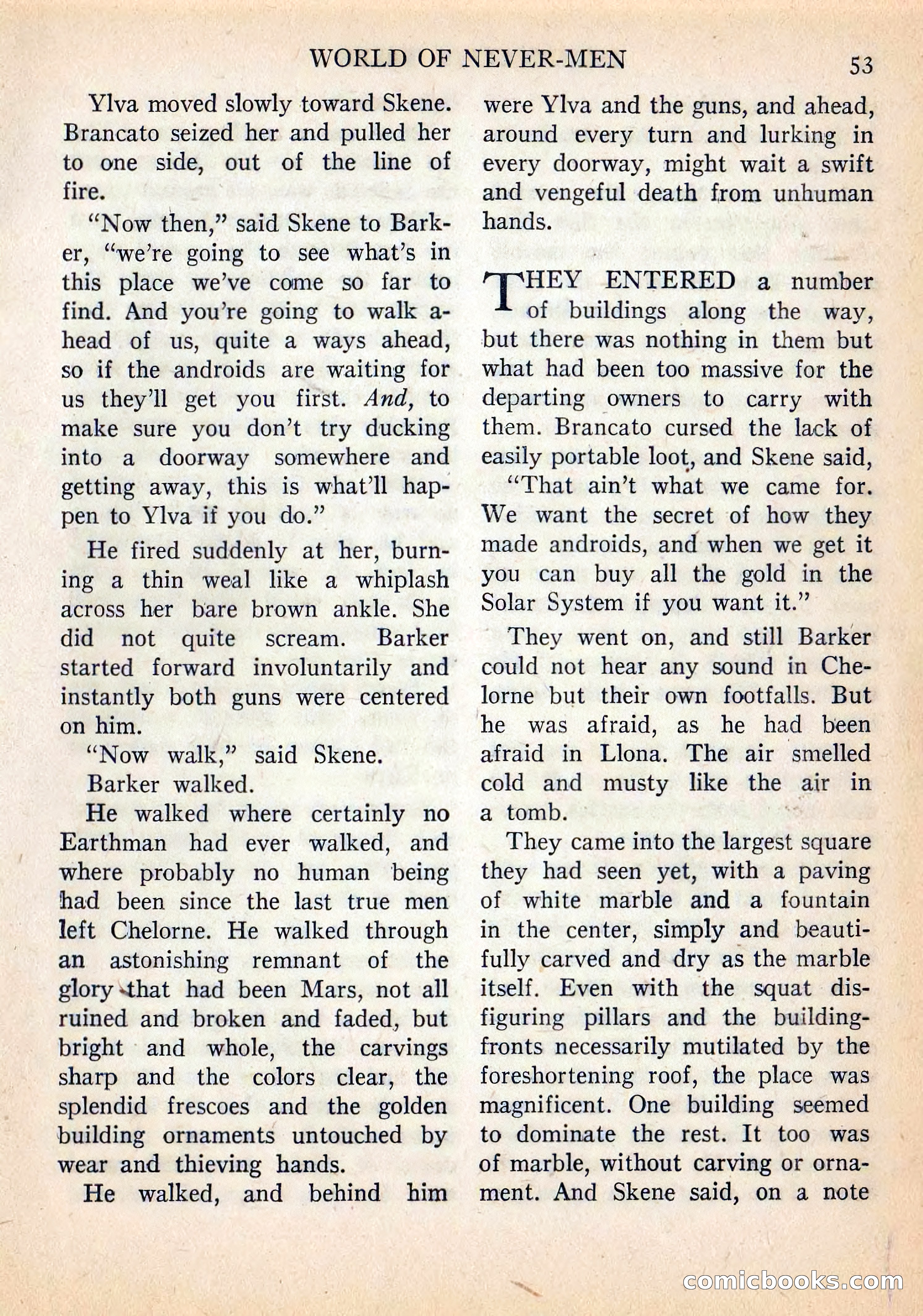 Imaginative Tales, July 1957 — page 54 of 132