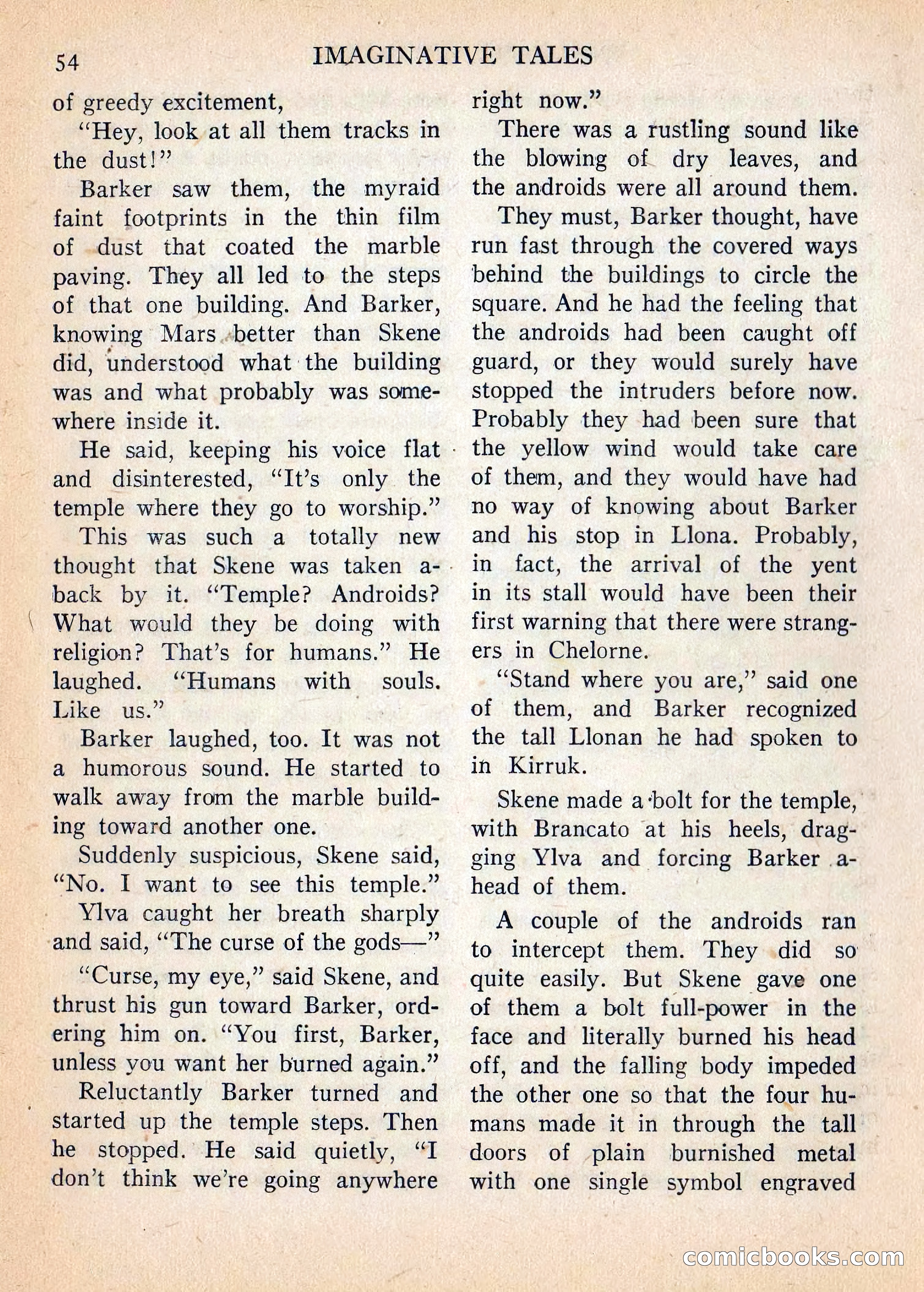 Imaginative Tales, July 1957 — page 55 of 132