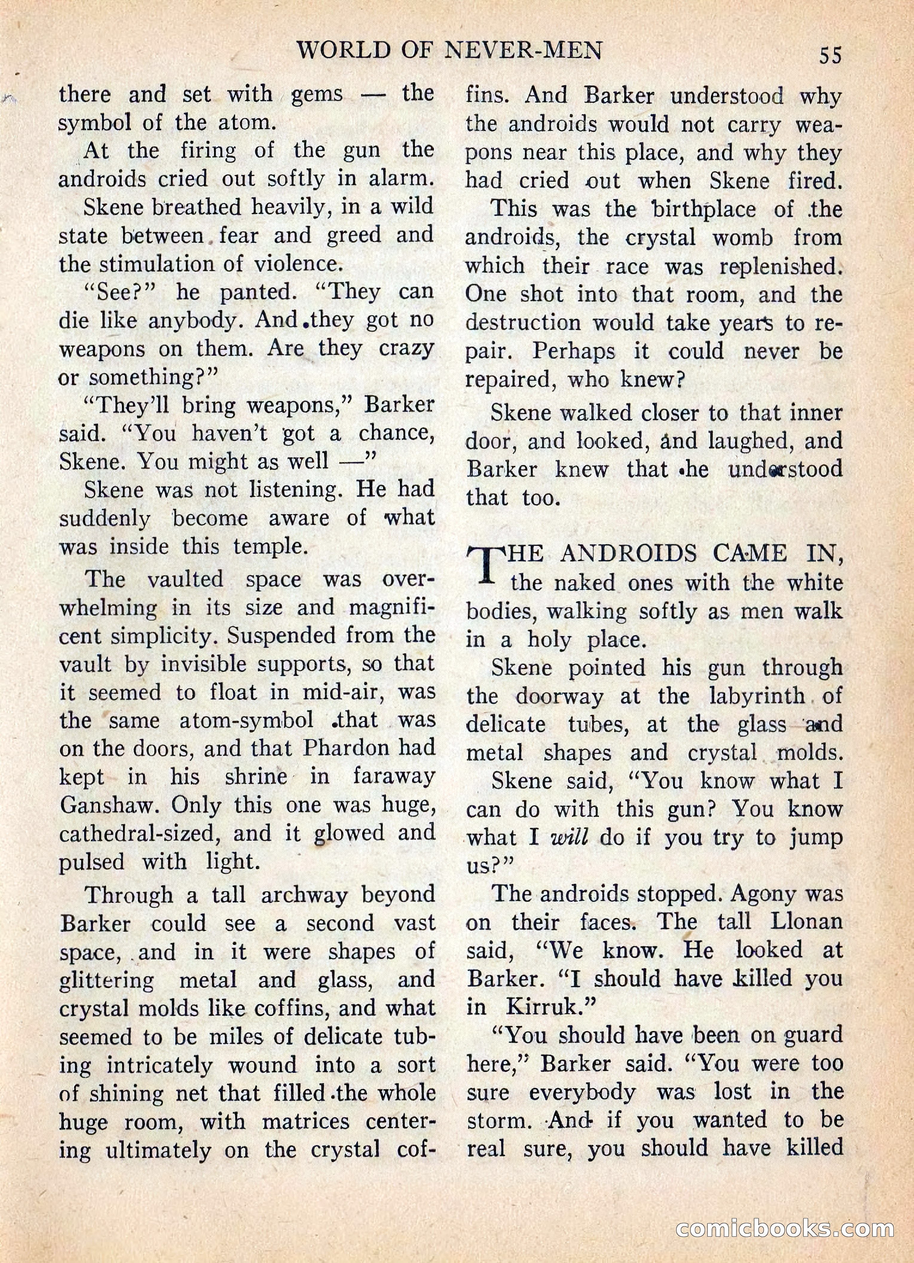 Imaginative Tales, July 1957 — page 56 of 132