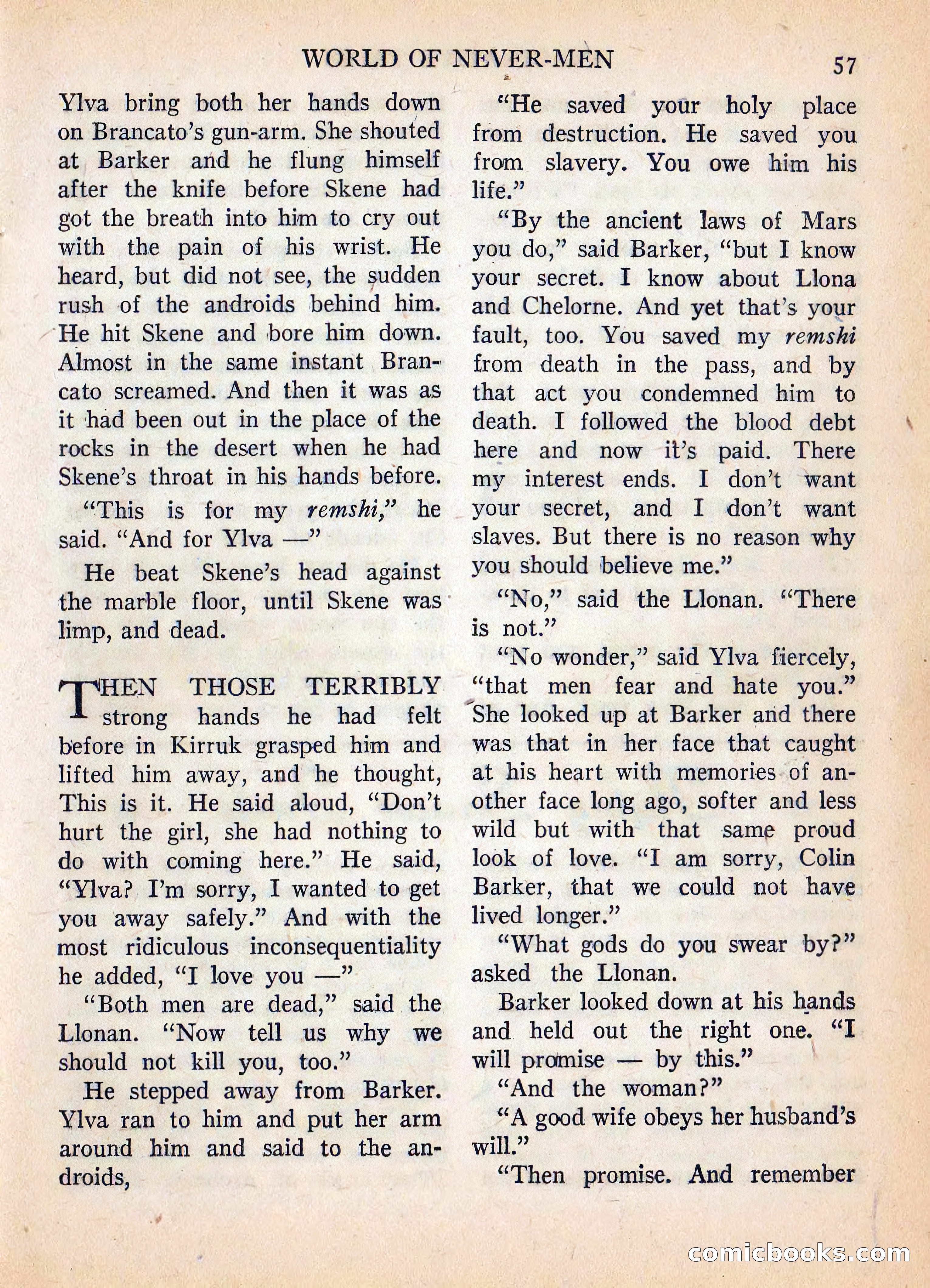 Imaginative Tales, July 1957 — page 58 of 132