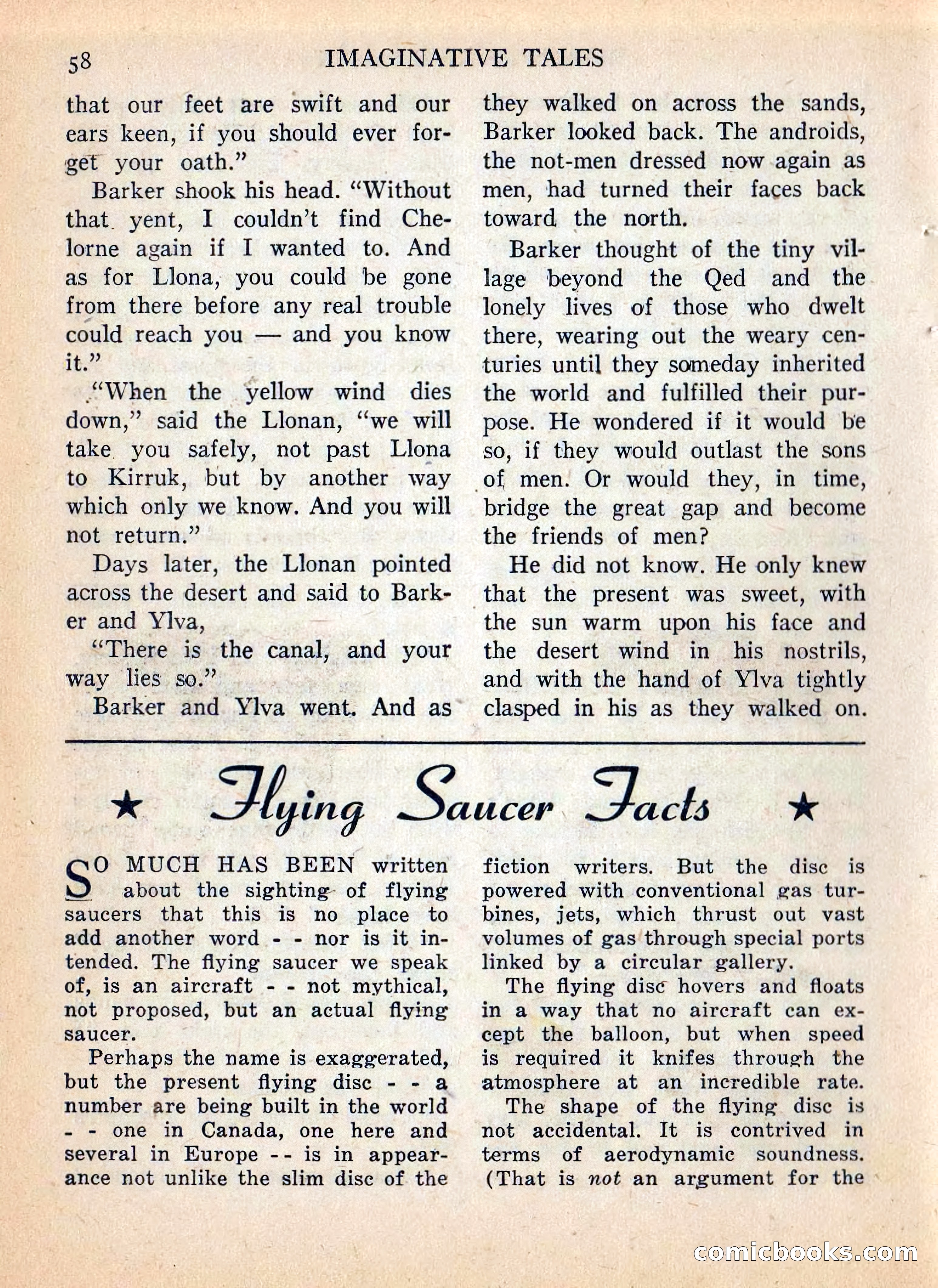 Imaginative Tales, July 1957 — page 59 of 132