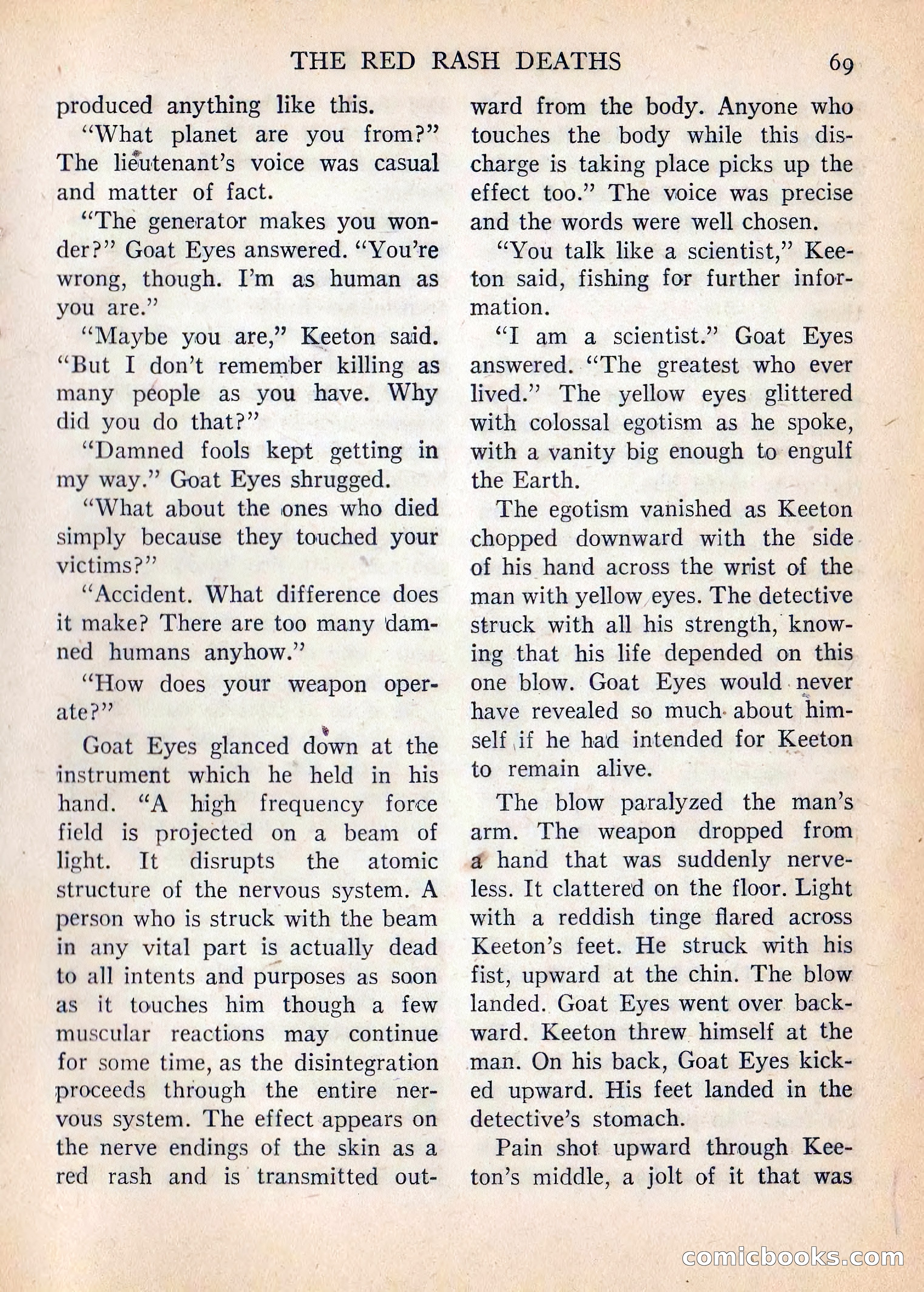 Imaginative Tales, July 1957 — page 70 of 132
