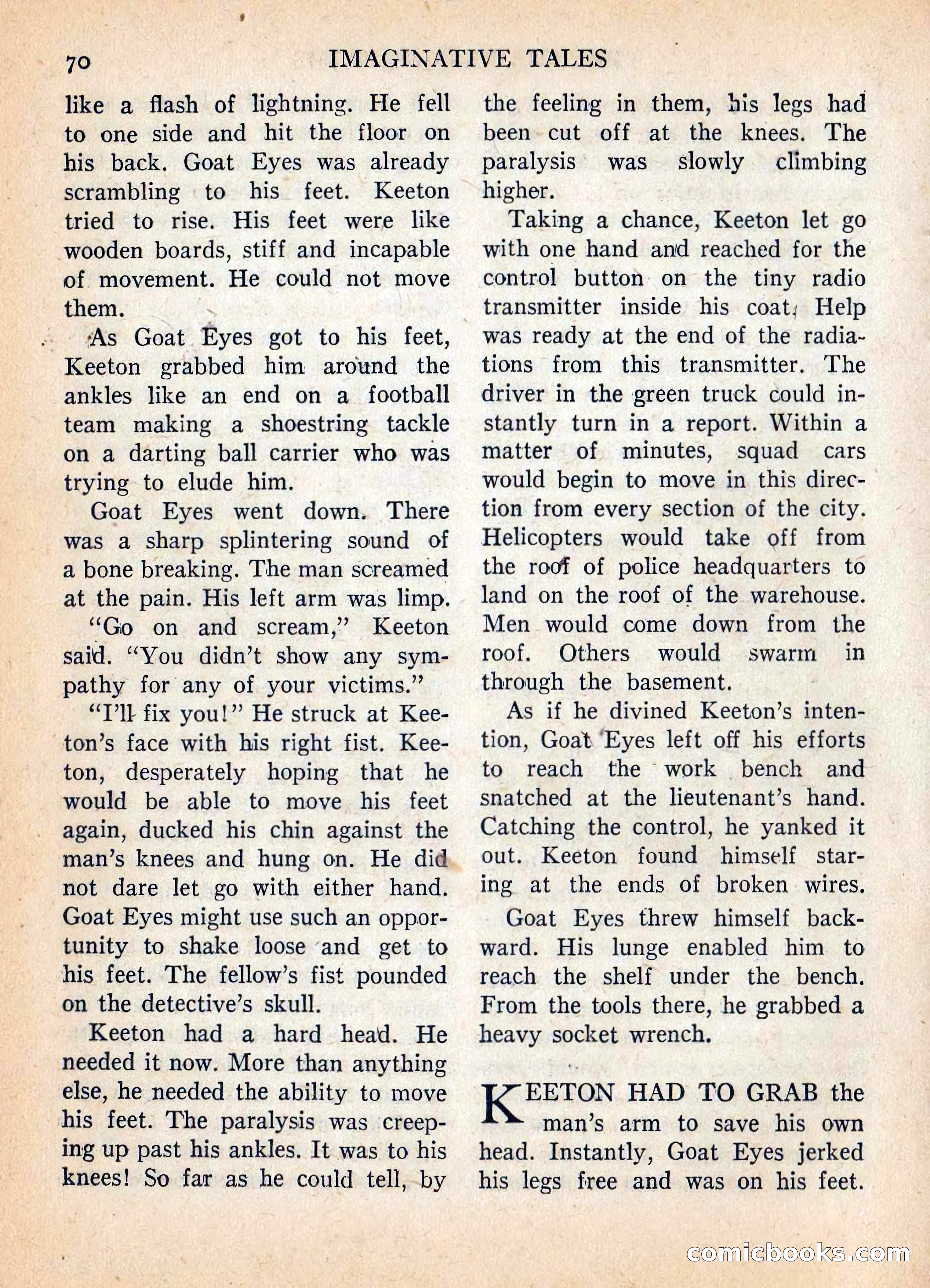 Imaginative Tales, July 1957 — page 71 of 132