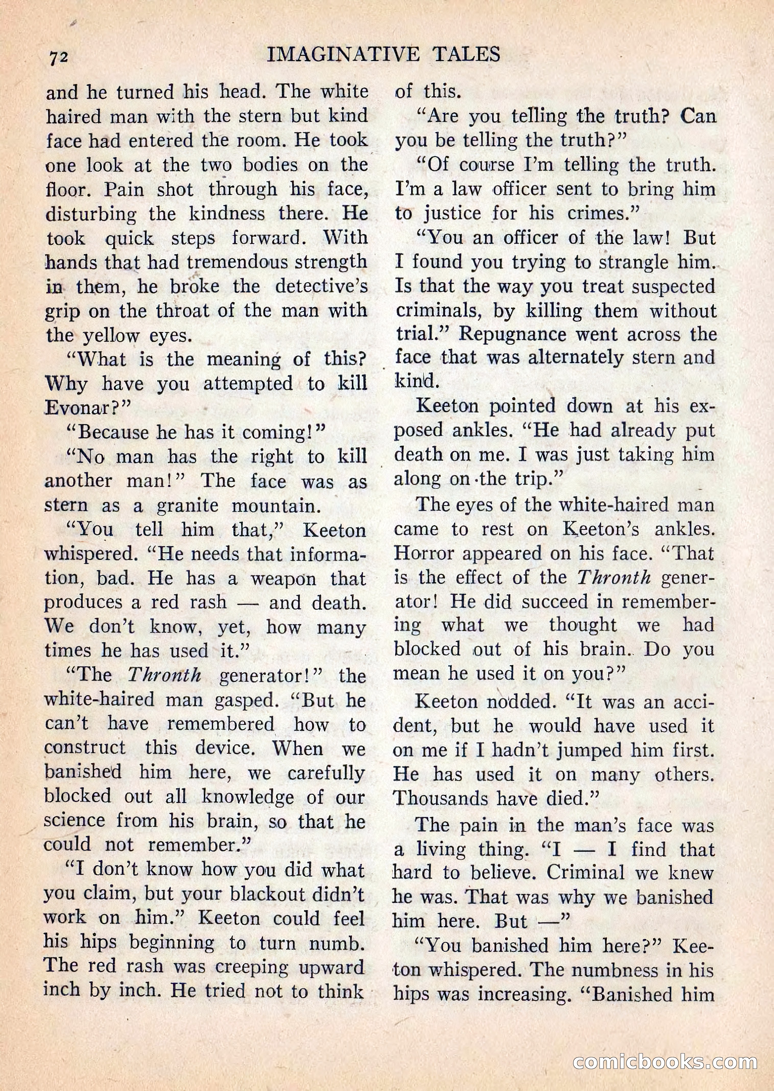 Imaginative Tales, July 1957 — page 73 of 132