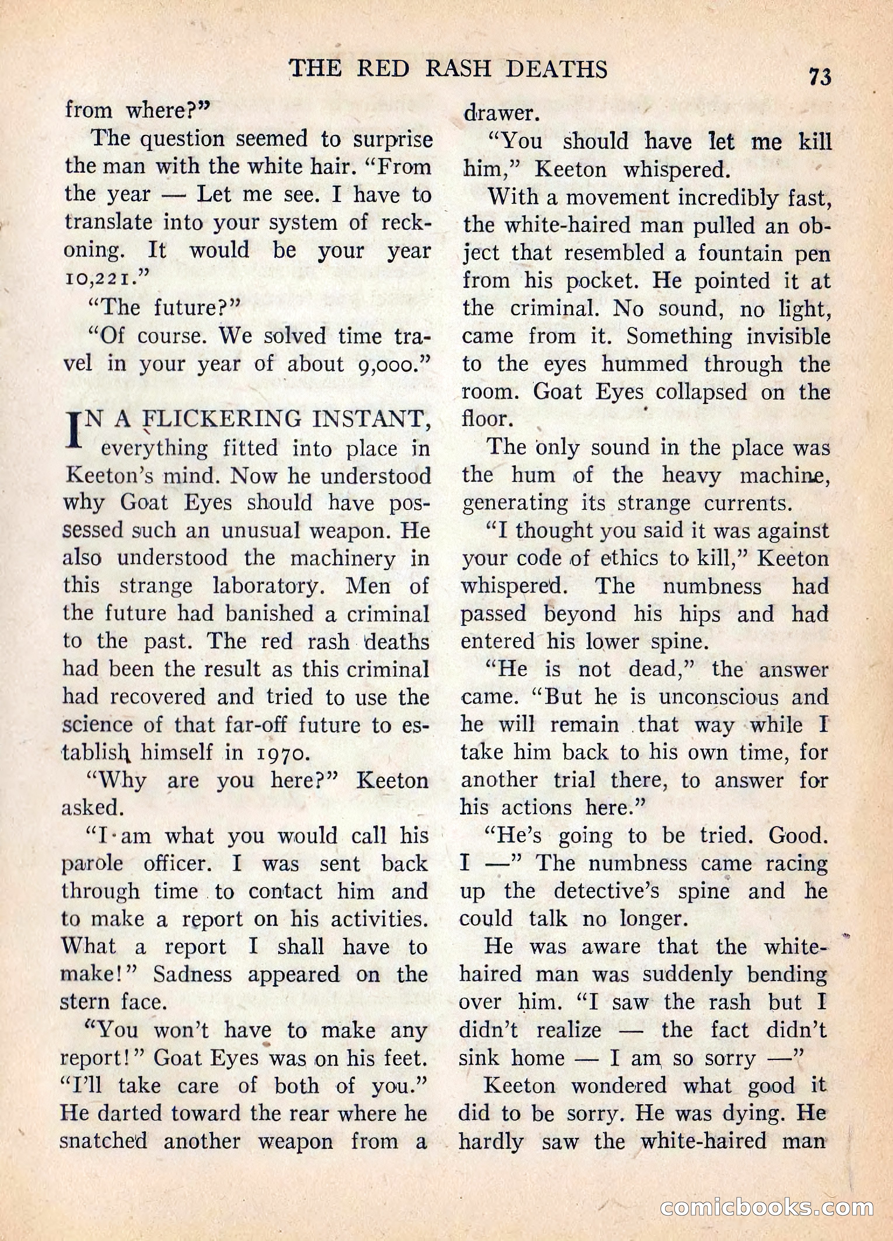 Imaginative Tales, July 1957 — page 74 of 132