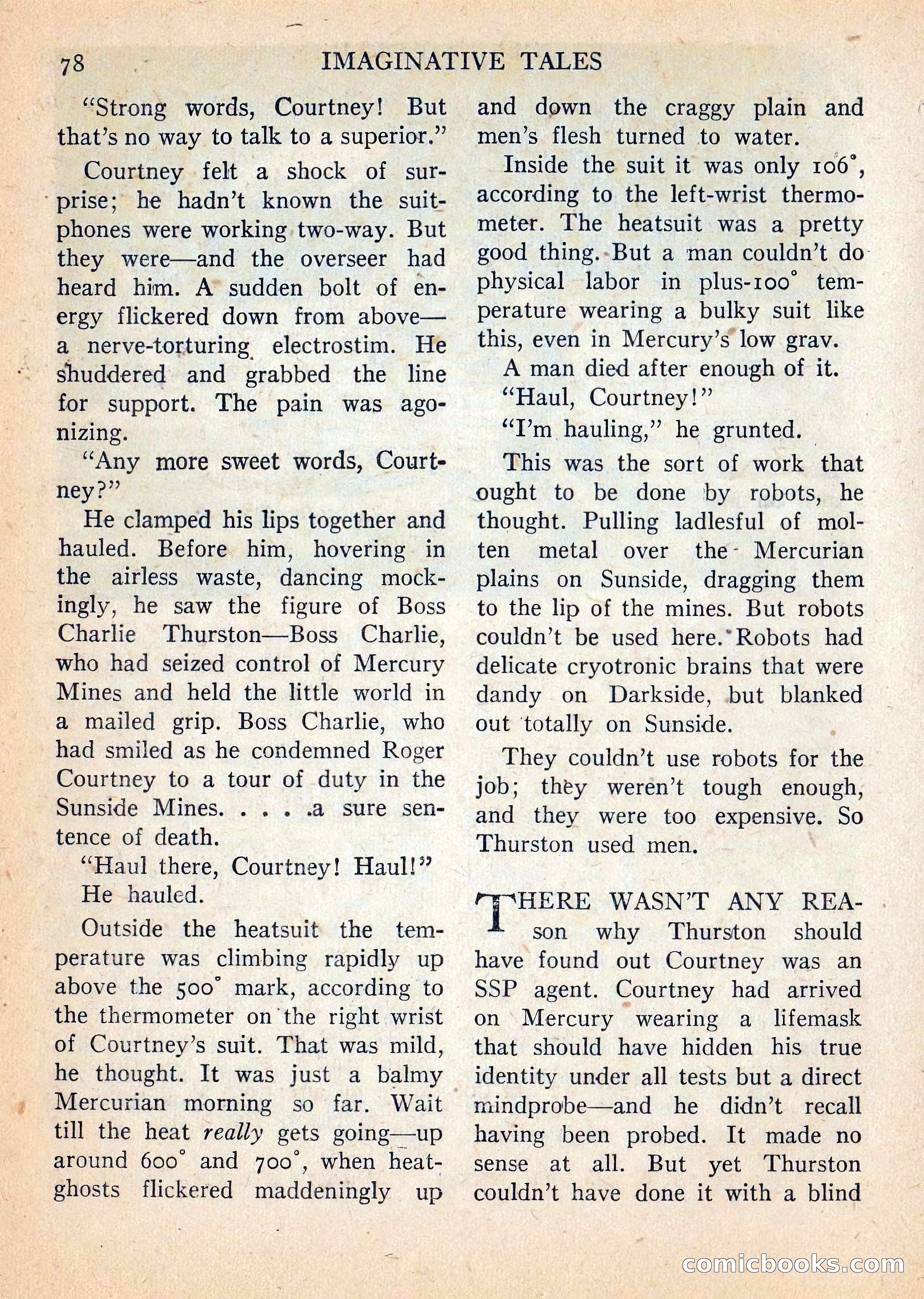 Imaginative Tales, July 1957 — page 79 of 132