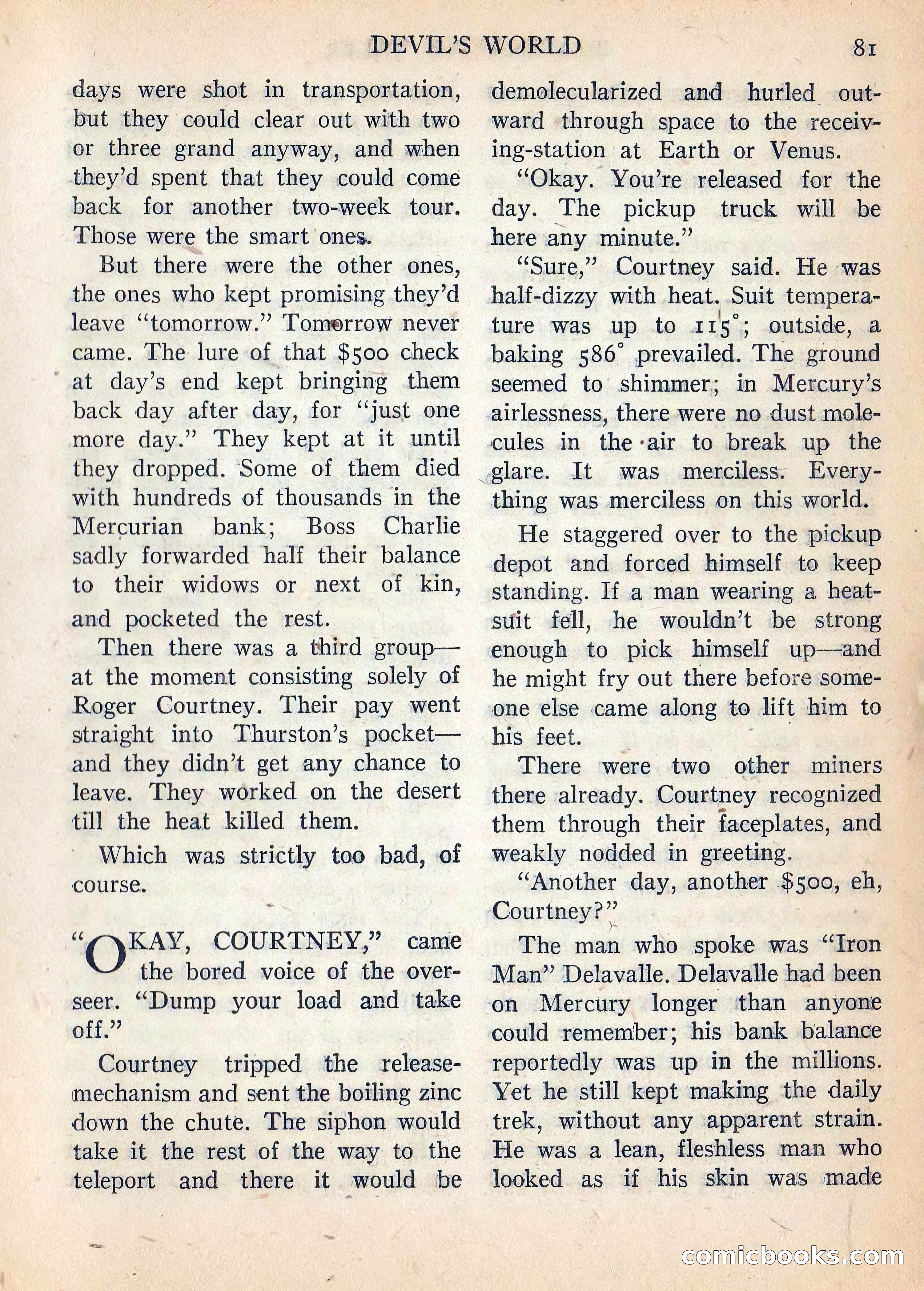 Imaginative Tales, July 1957 — page 82 of 132