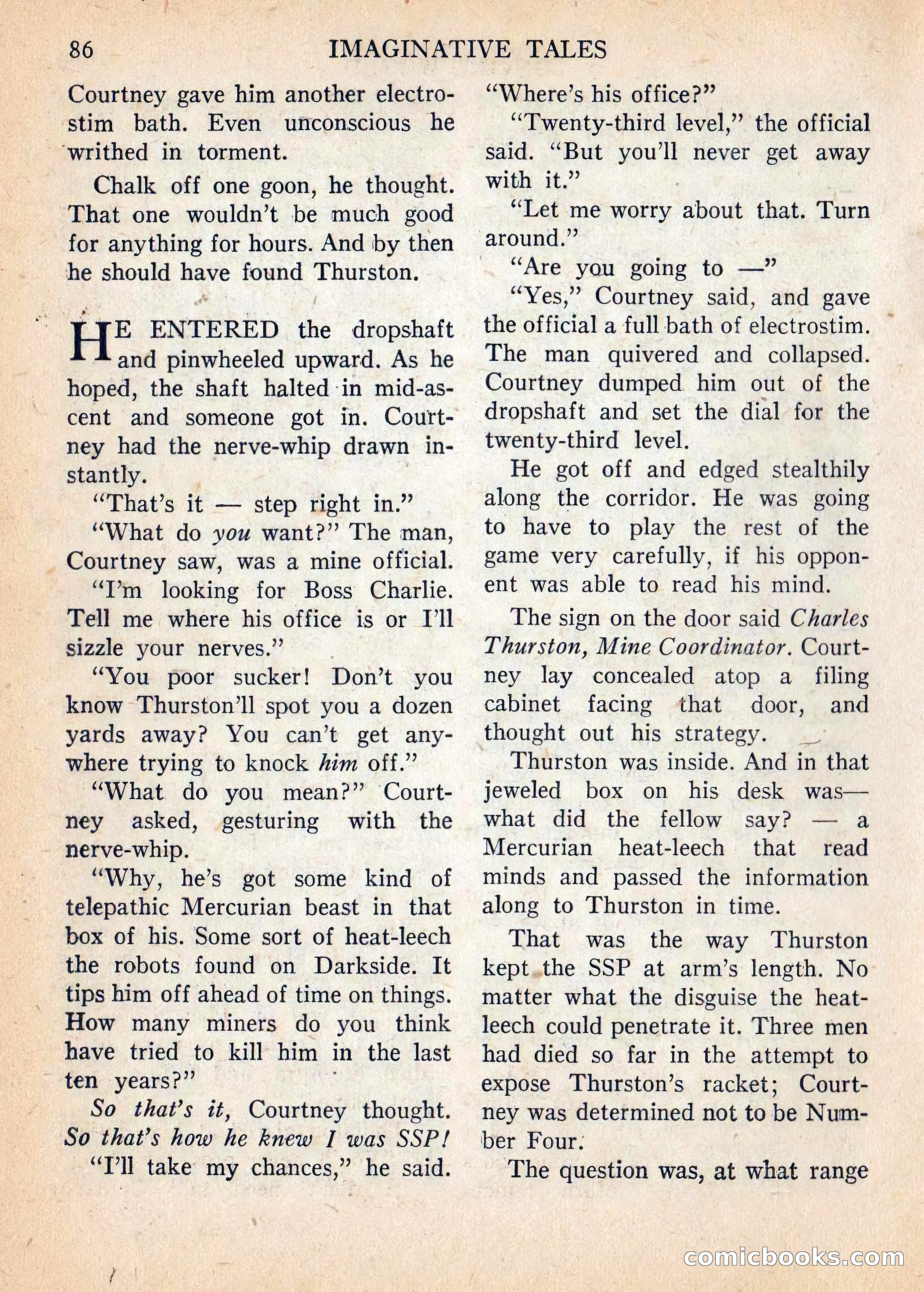 Imaginative Tales, July 1957 — page 87 of 132