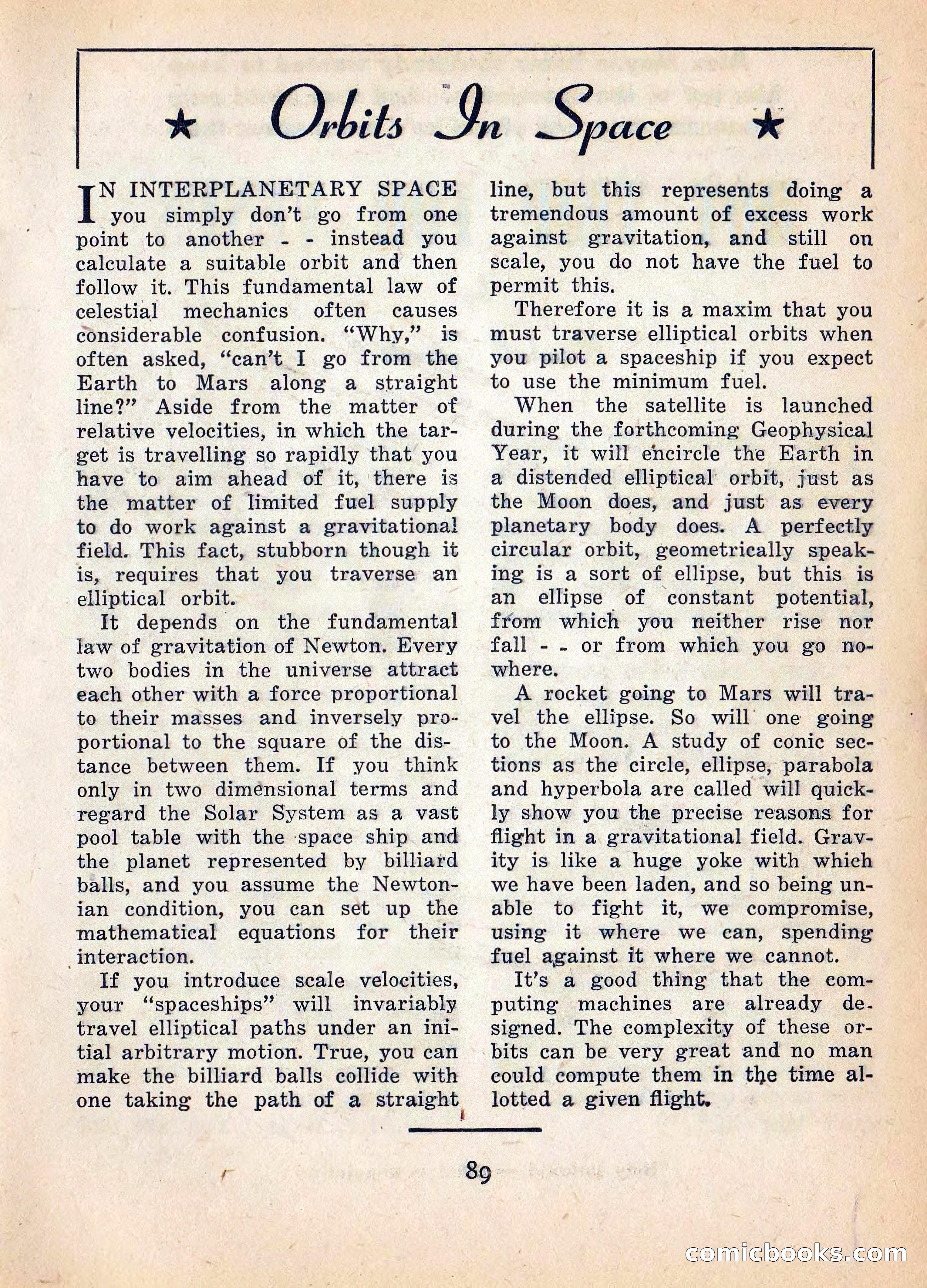 Imaginative Tales, July 1957 — page 90 of 132