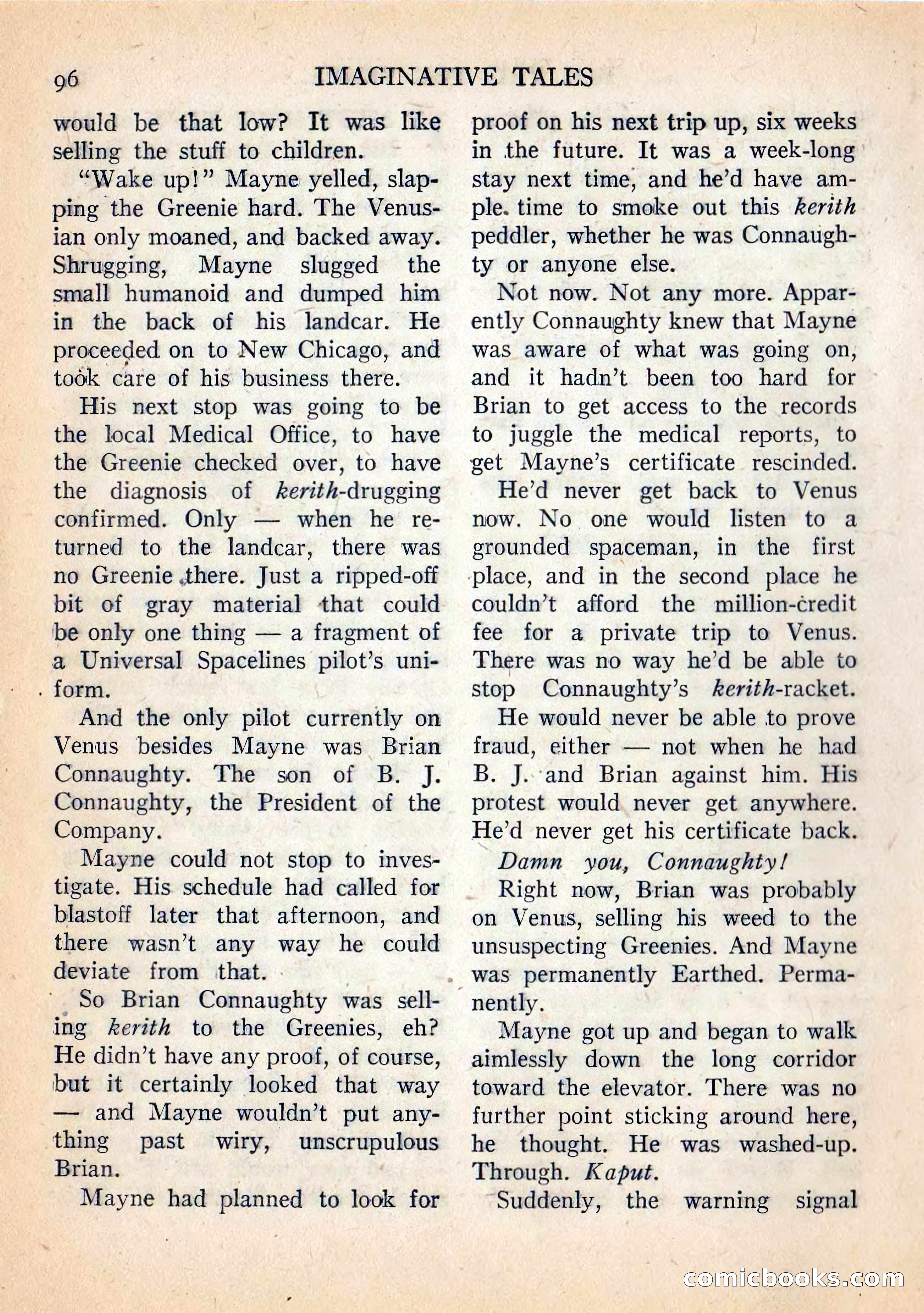 Imaginative Tales, July 1957 — page 97 of 132