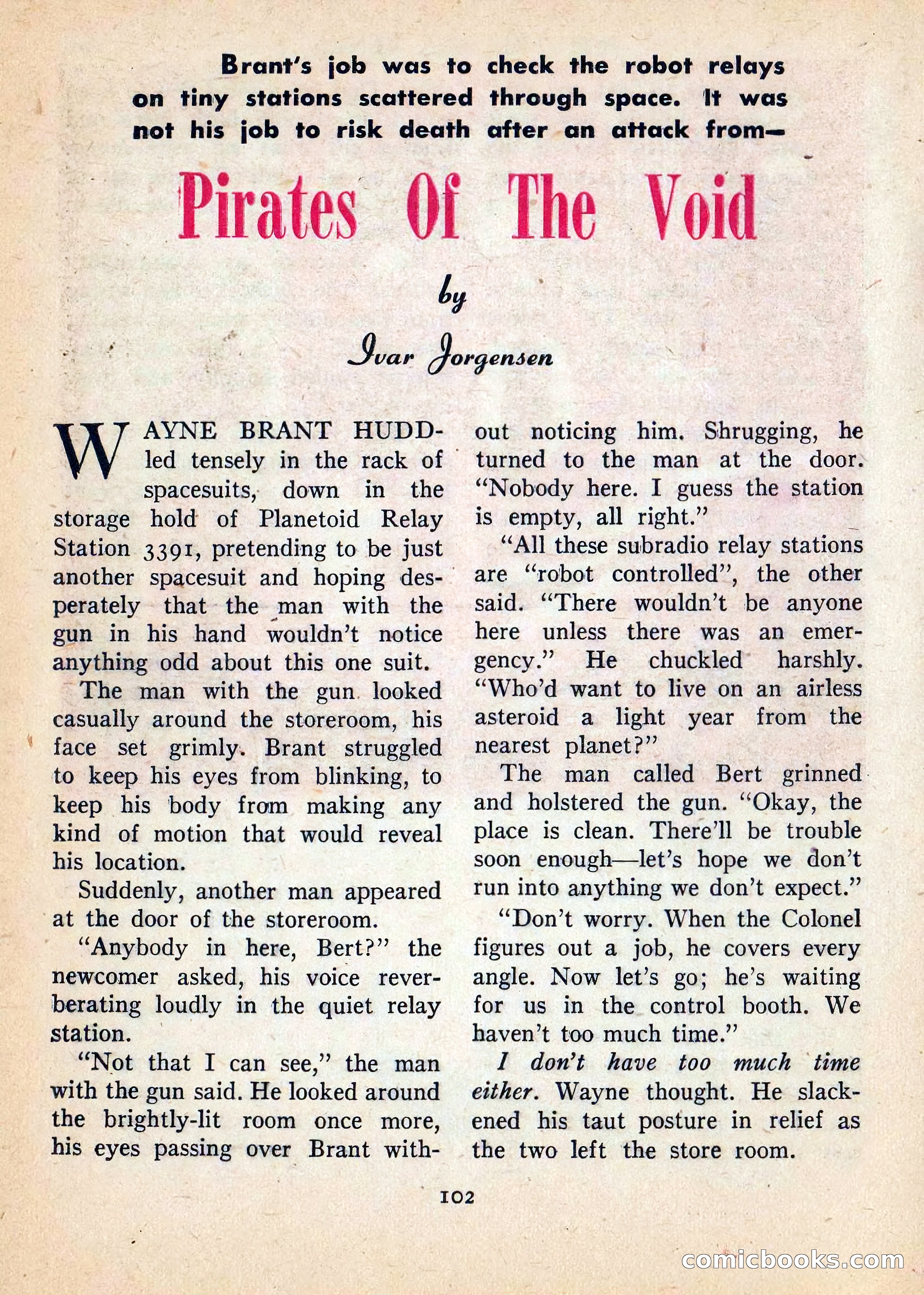 Imaginative Tales, July 1957 — page 103 of 132