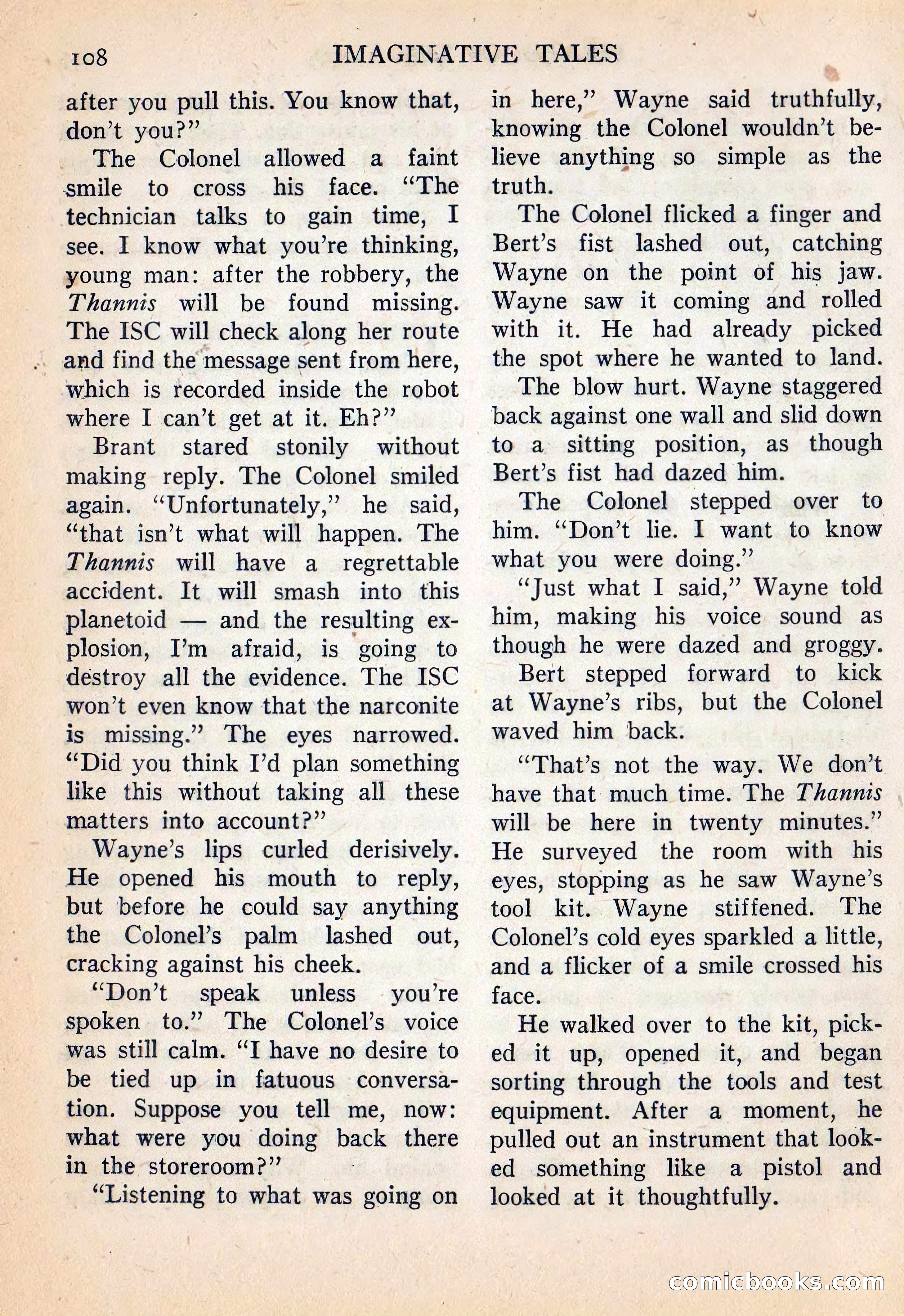 Imaginative Tales, July 1957 — page 109 of 132