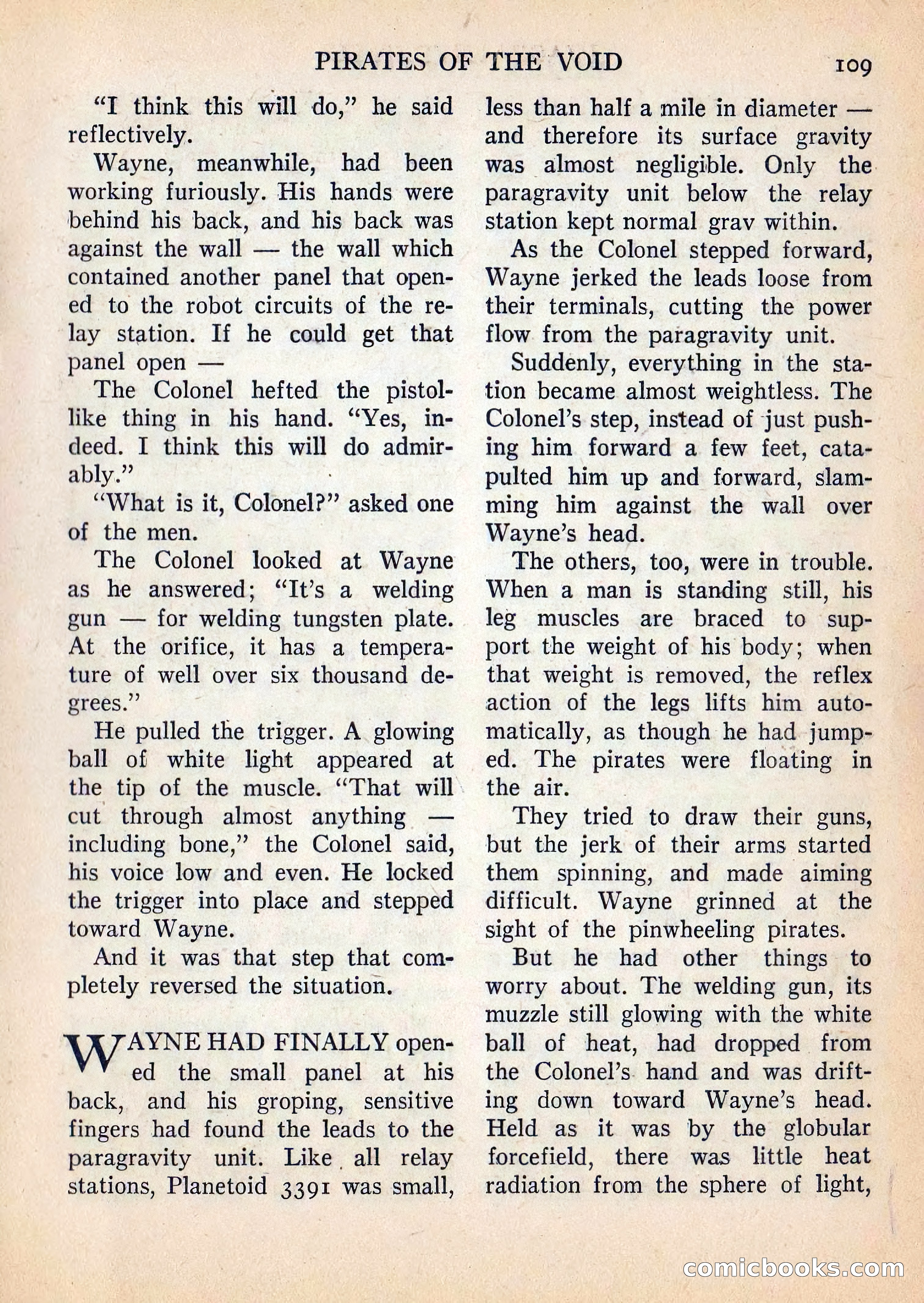 Imaginative Tales, July 1957 — page 110 of 132