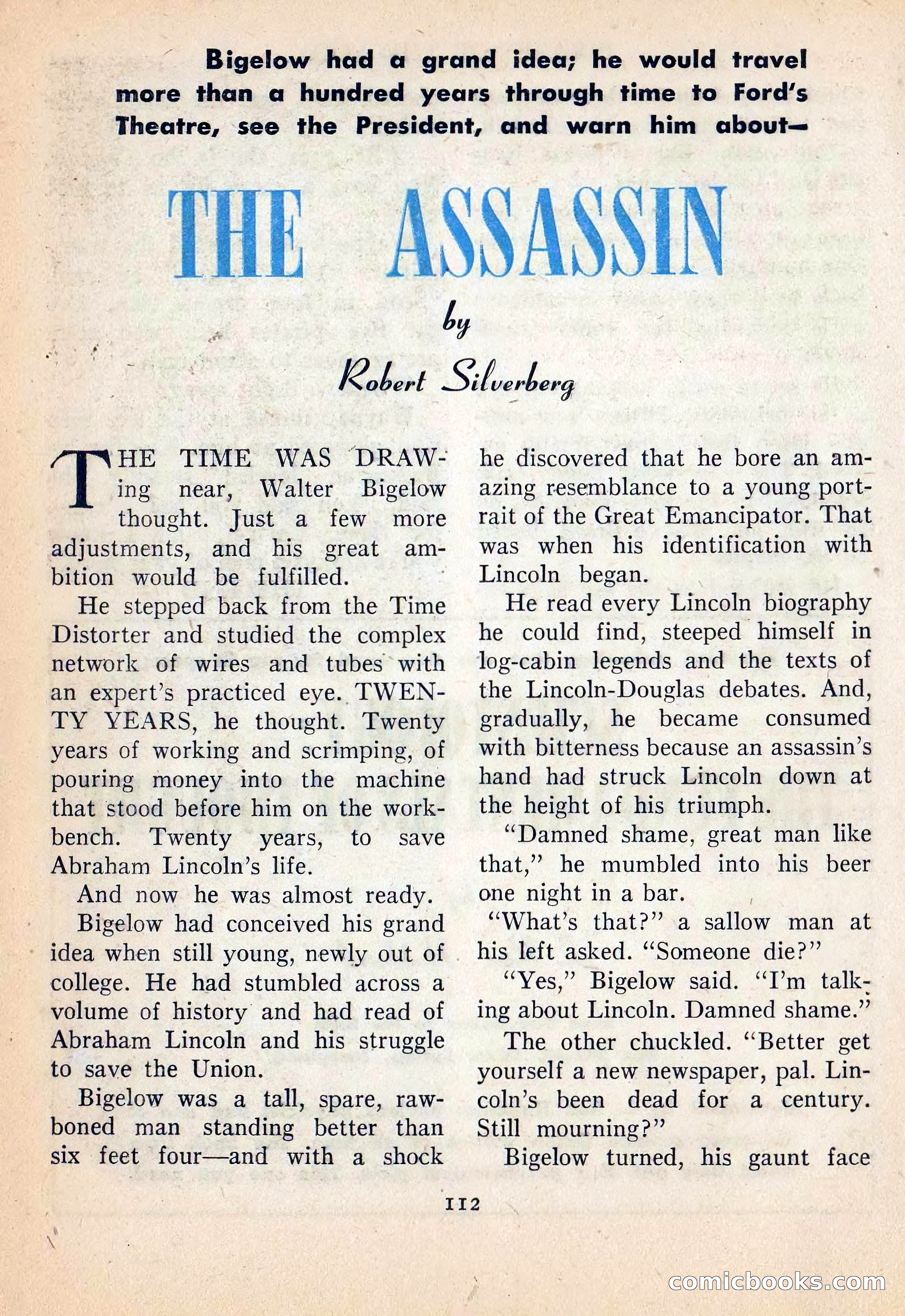 Imaginative Tales, July 1957 — page 113 of 132
