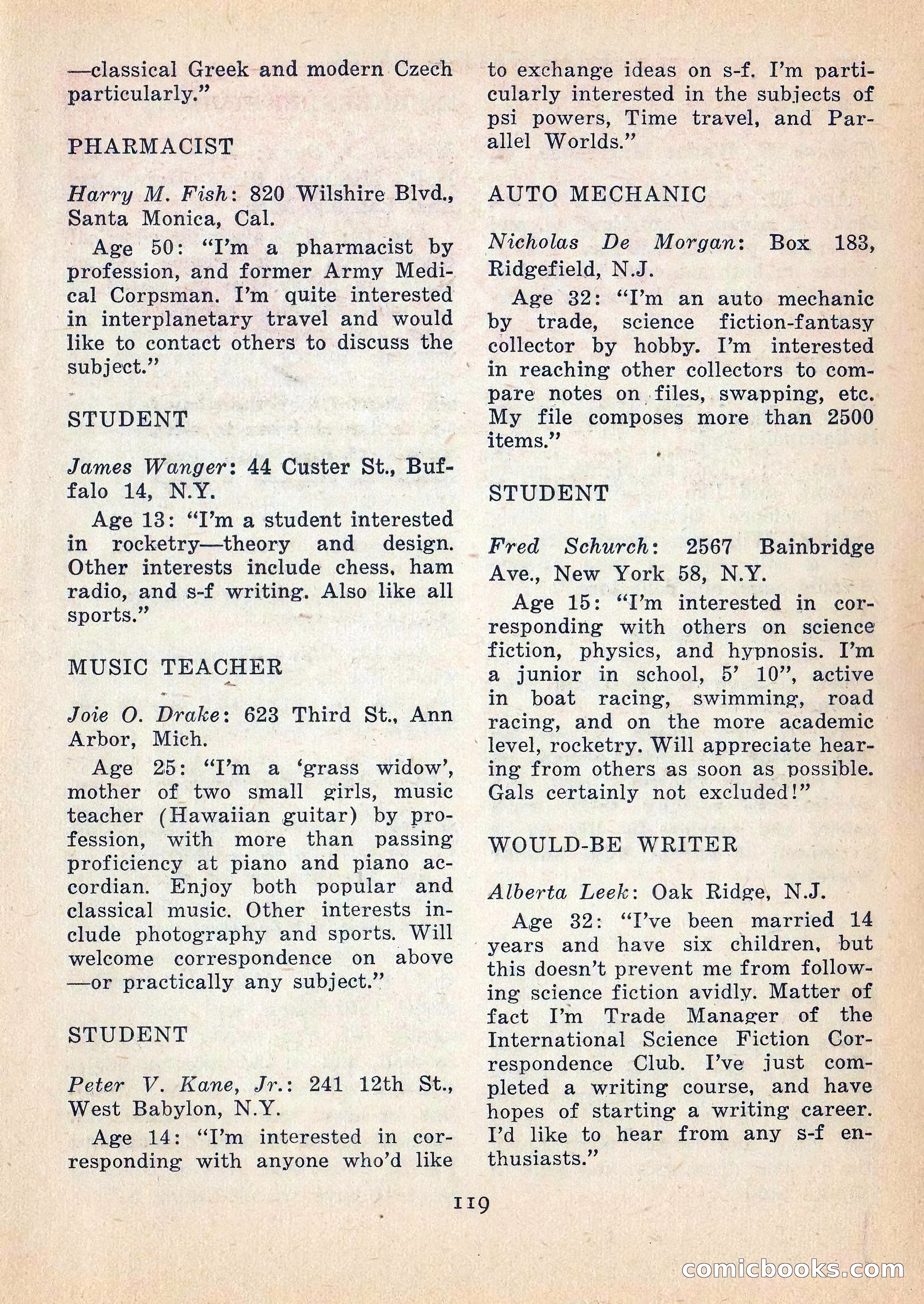 Imaginative Tales, July 1957 — page 120 of 132