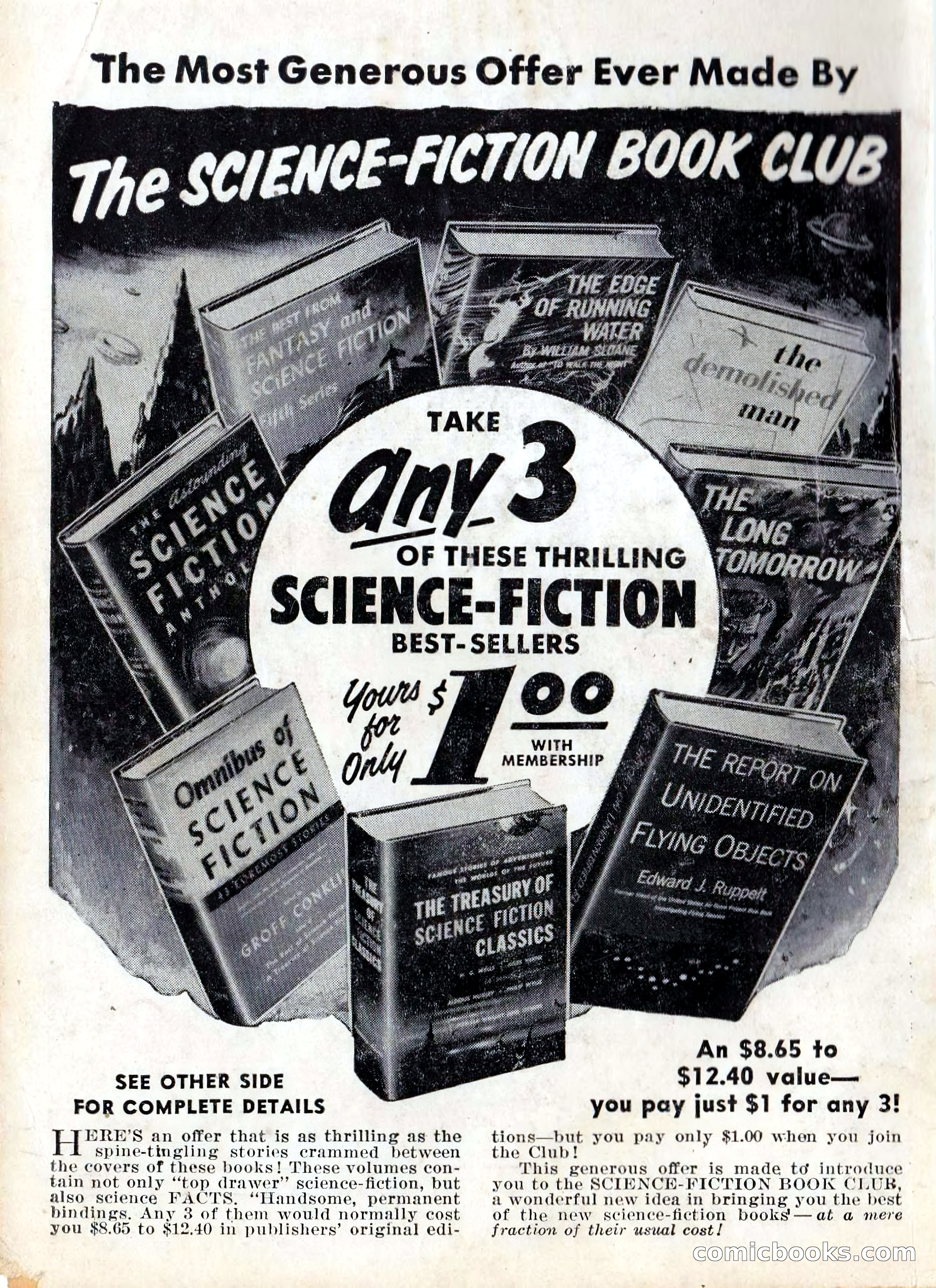 Imaginative Tales, July 1957 — page 133 of 132