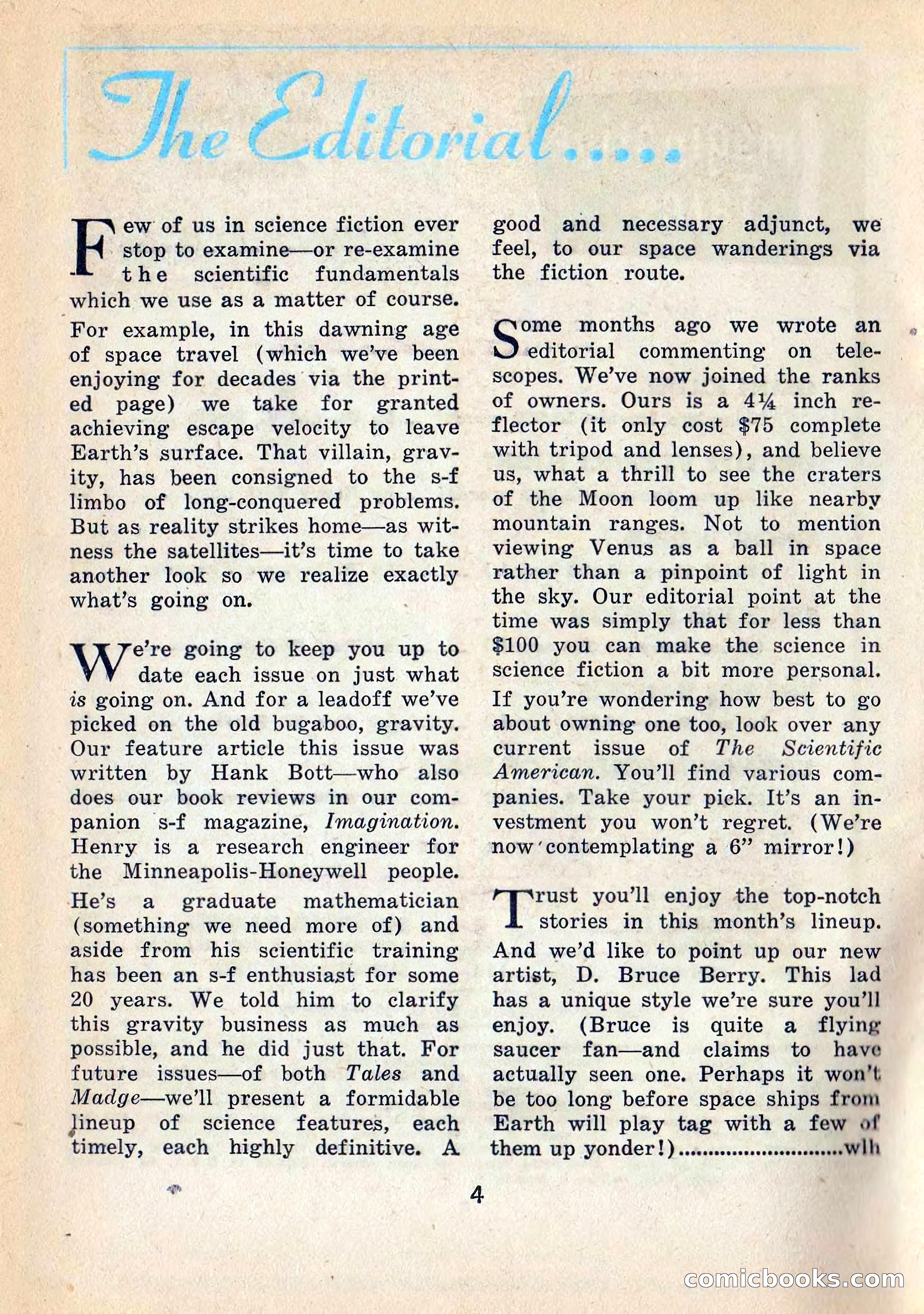 Imaginative Tales, Vol. 5, No. 3 — page 5 of 132