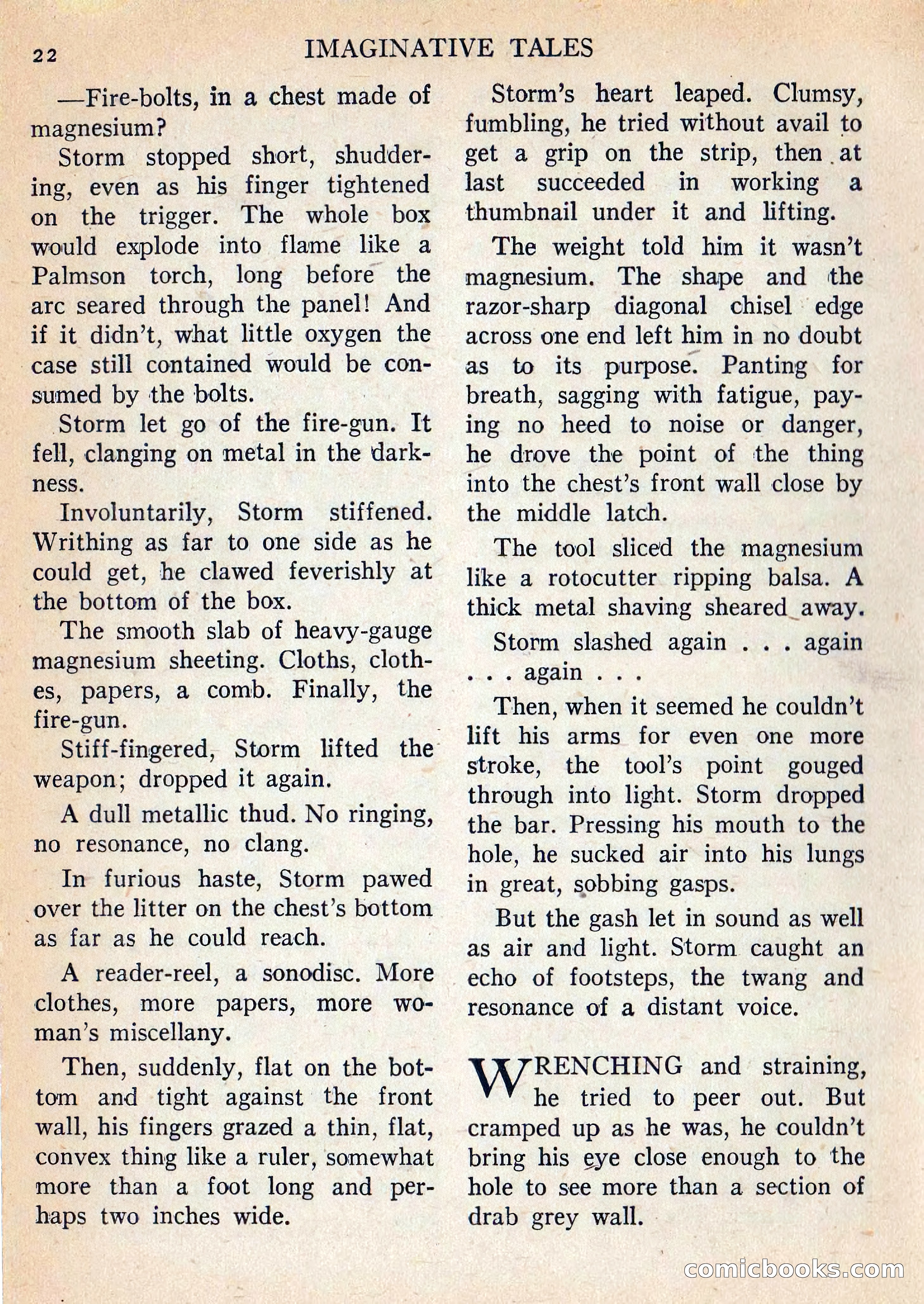 Imaginative Tales, Vol. 5, No. 3 — page 23 of 132