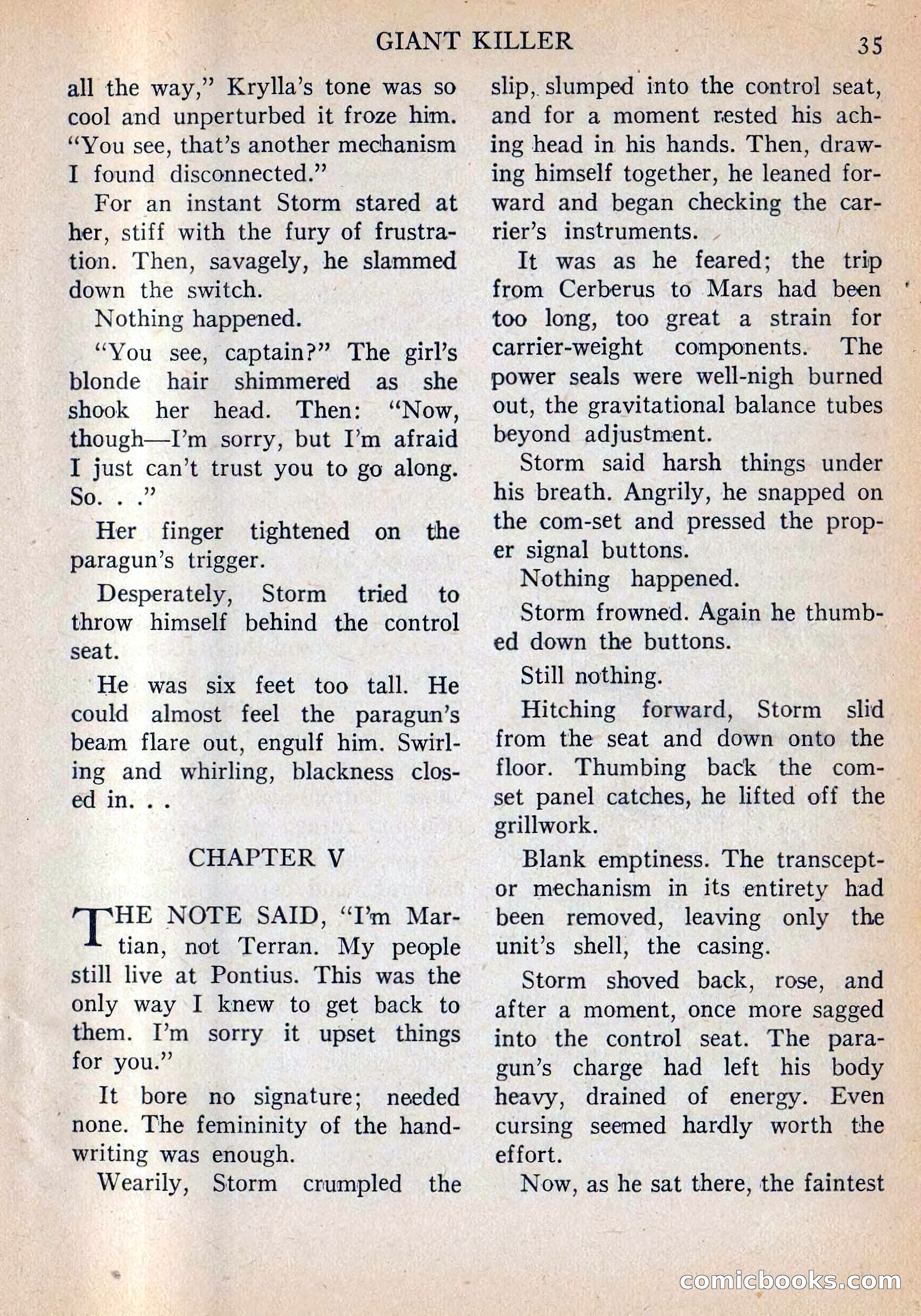 Imaginative Tales, Vol. 5, No. 3 — page 36 of 132