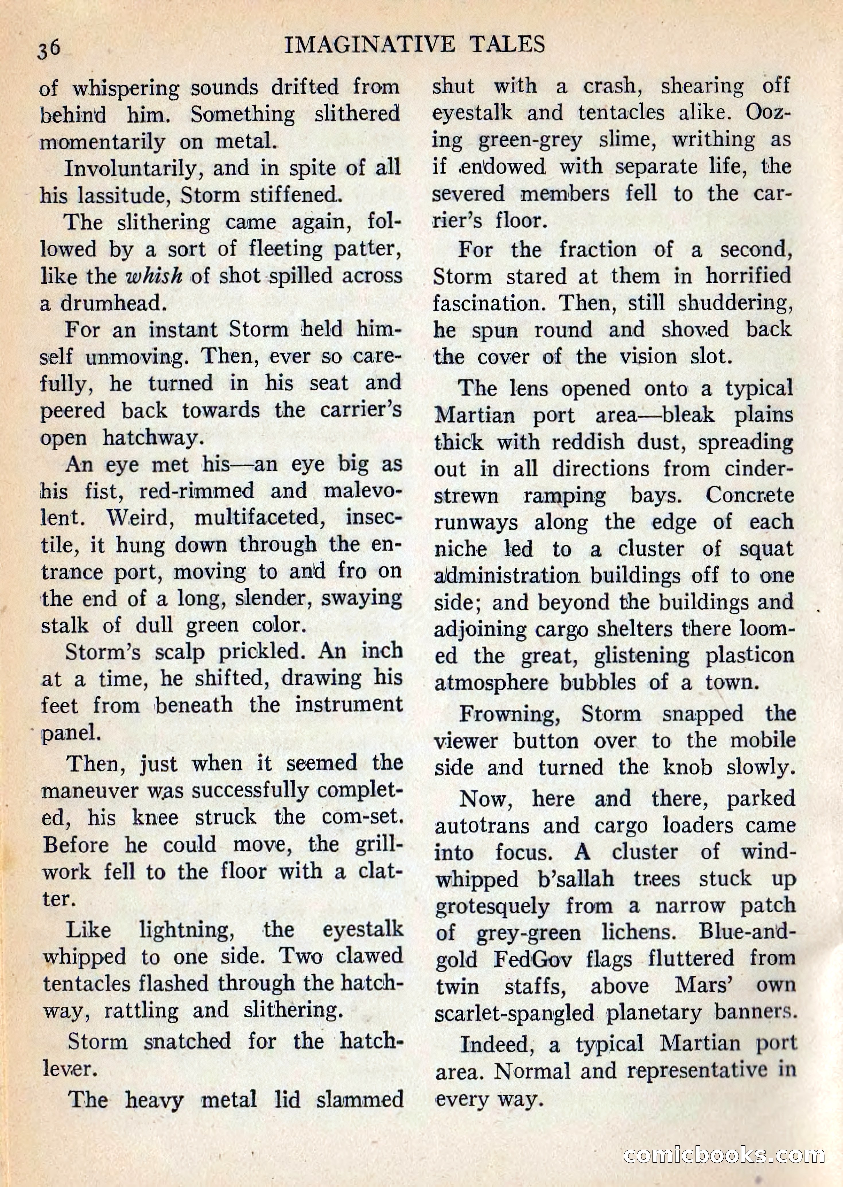 Imaginative Tales, Vol. 5, No. 3 — page 37 of 132