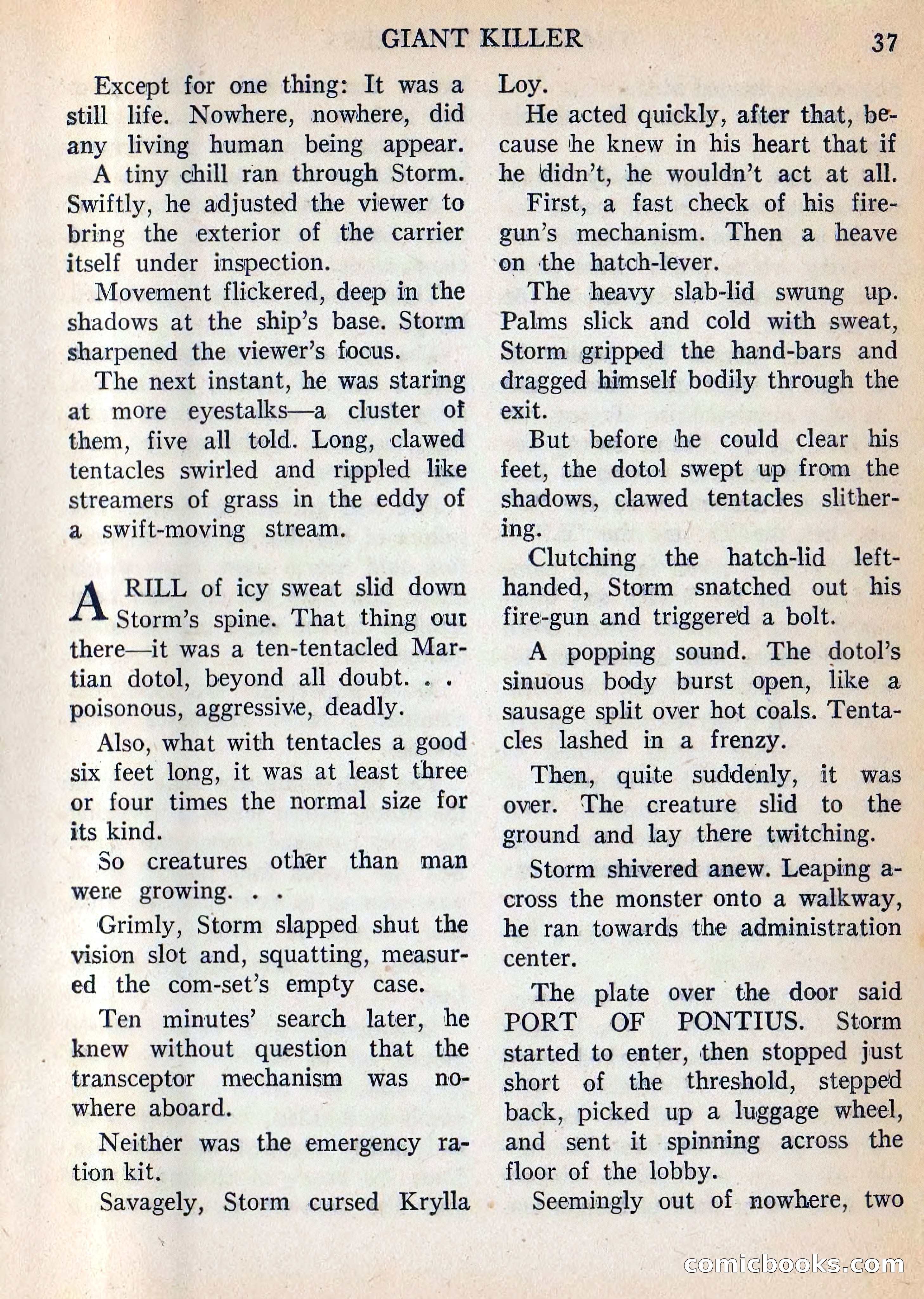 Imaginative Tales, Vol. 5, No. 3 — page 38 of 132