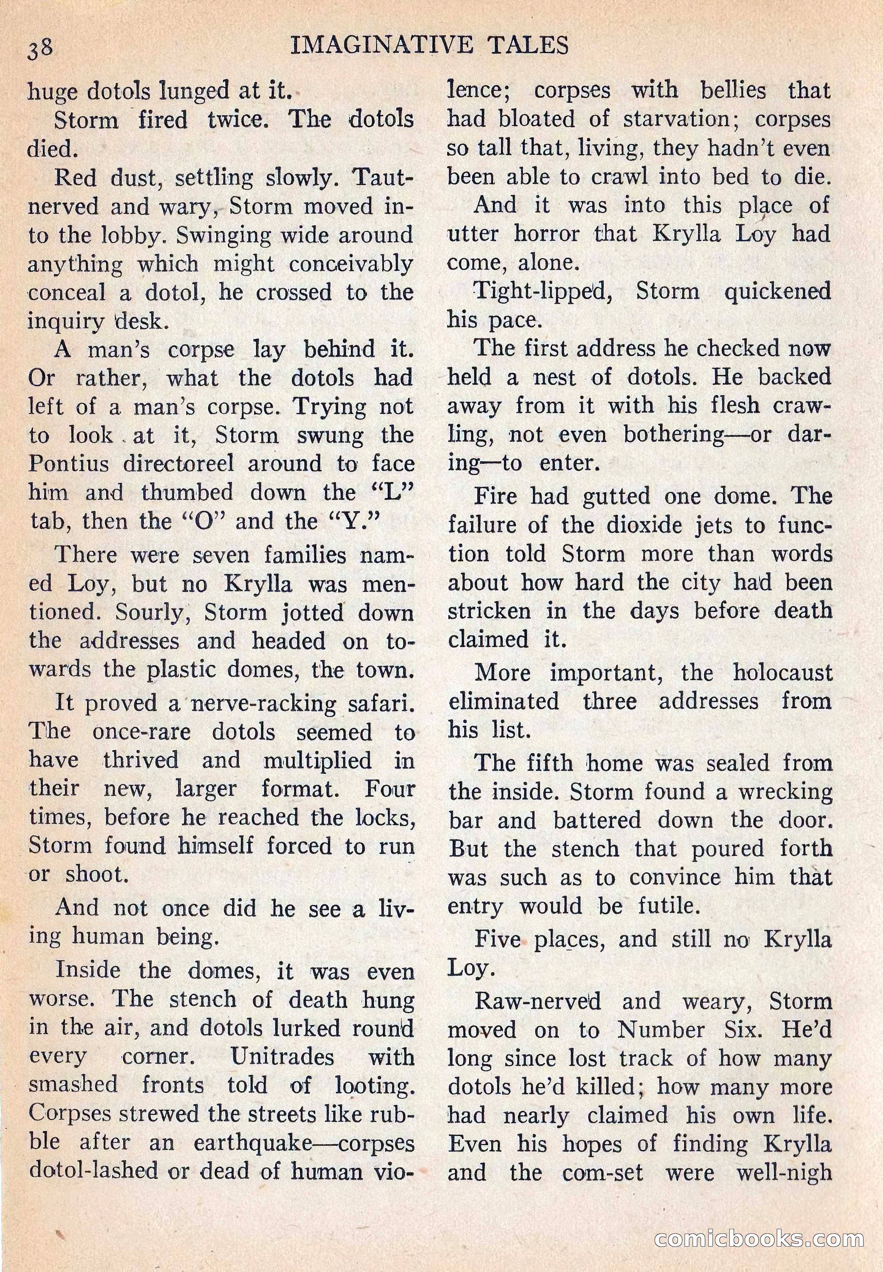 Imaginative Tales, Vol. 5, No. 3 — page 39 of 132