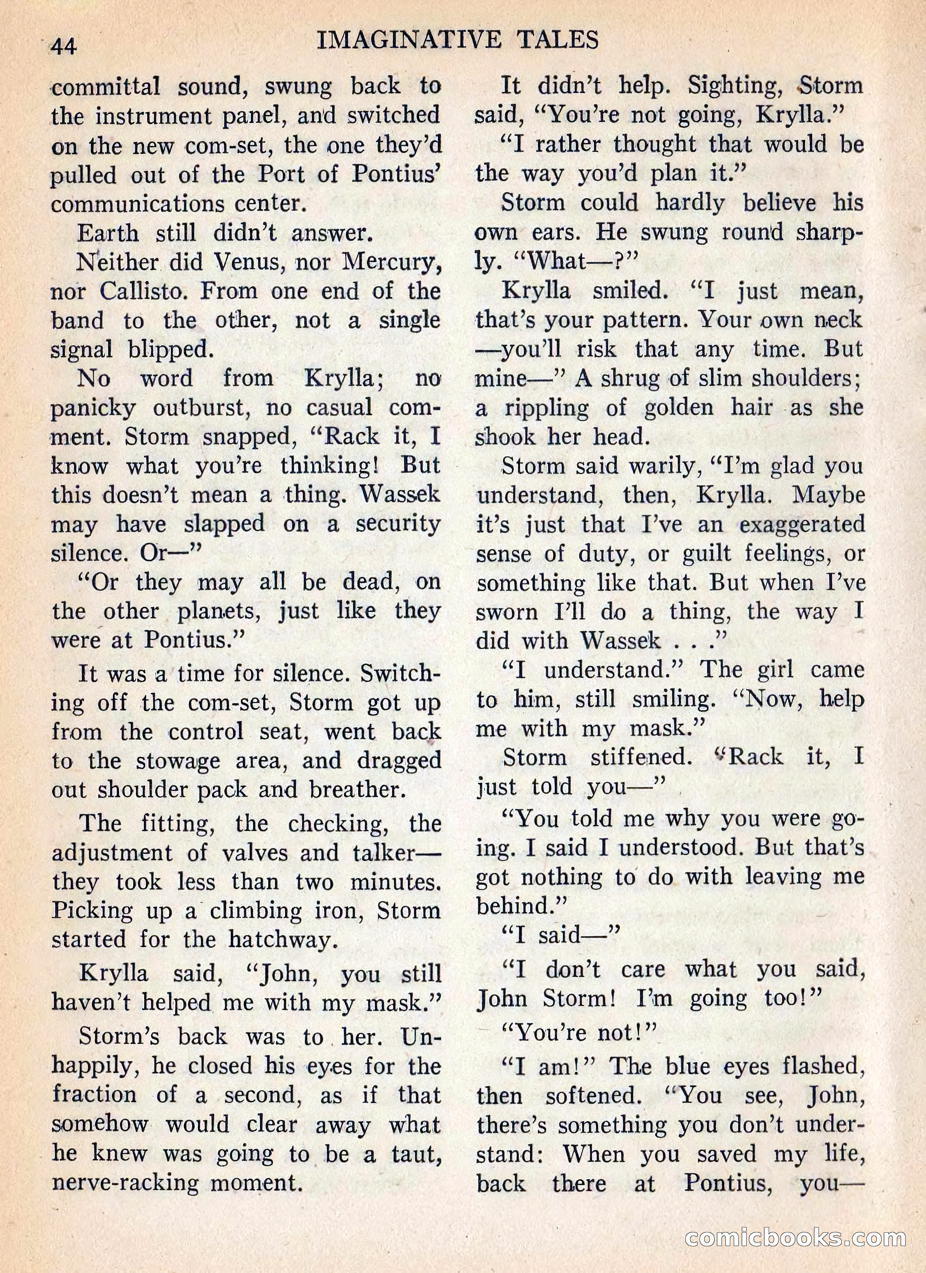 Imaginative Tales, Vol. 5, No. 3 — page 45 of 132