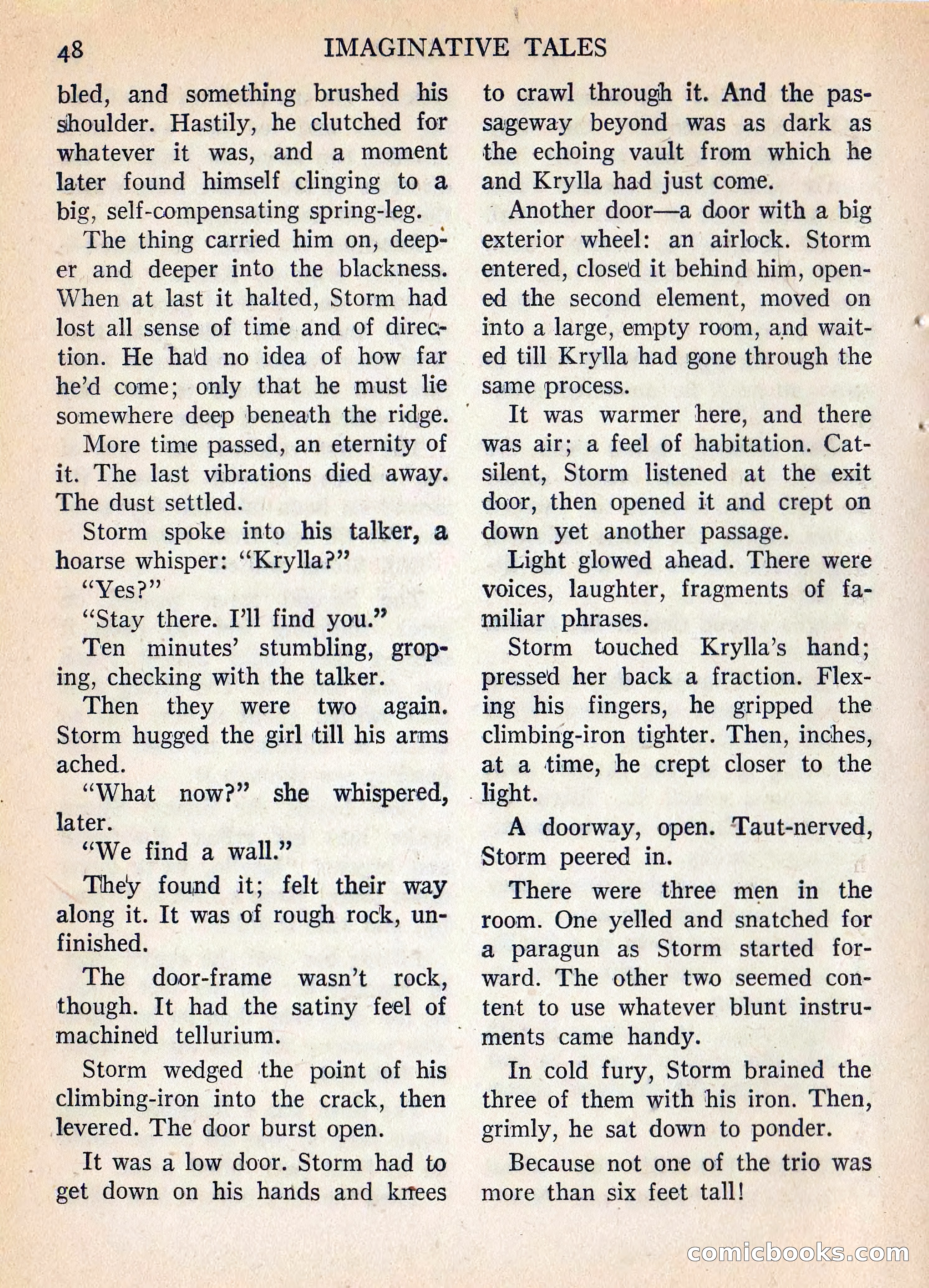 Imaginative Tales, Vol. 5, No. 3 — page 49 of 132