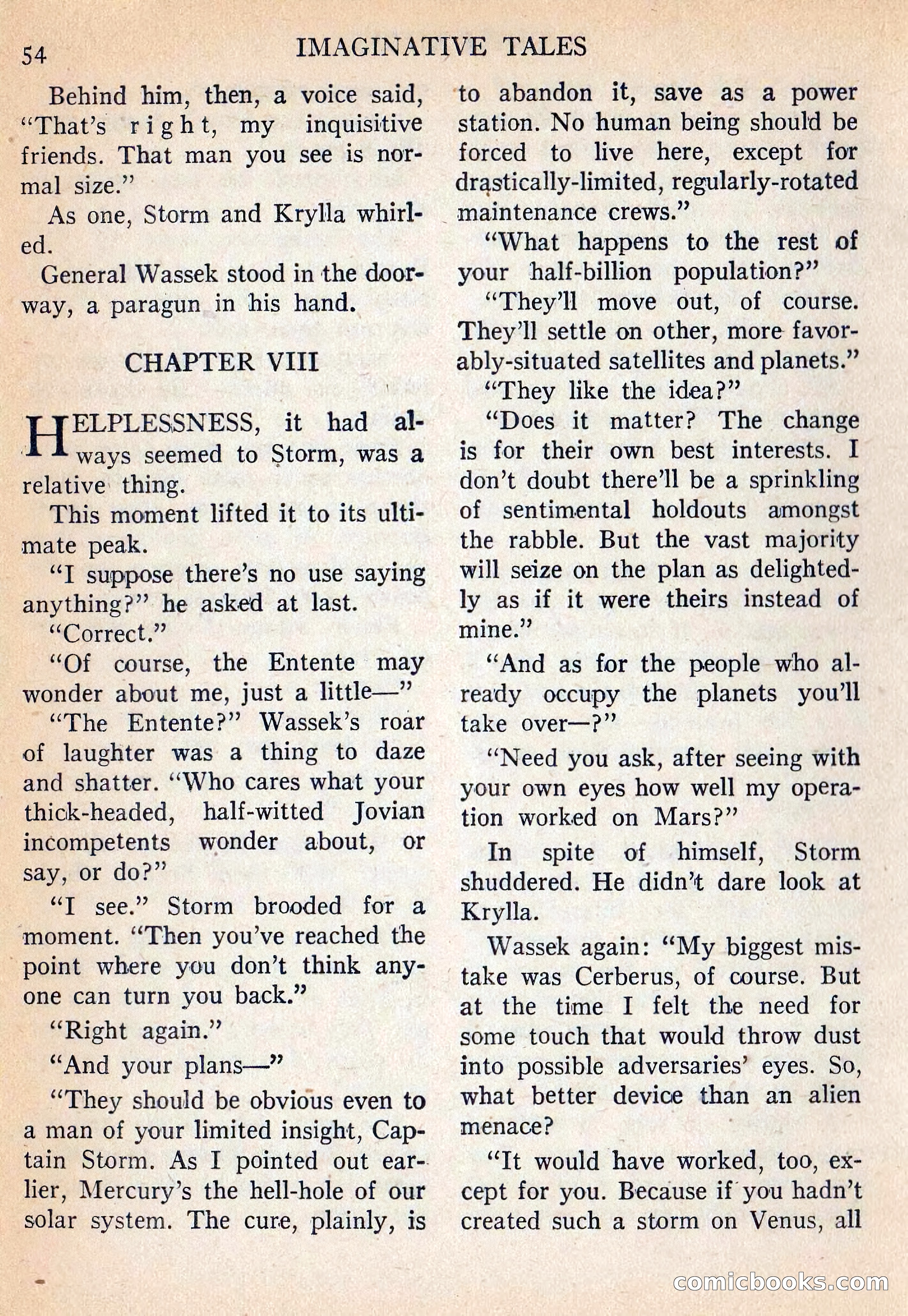 Imaginative Tales, Vol. 5, No. 3 — page 55 of 132
