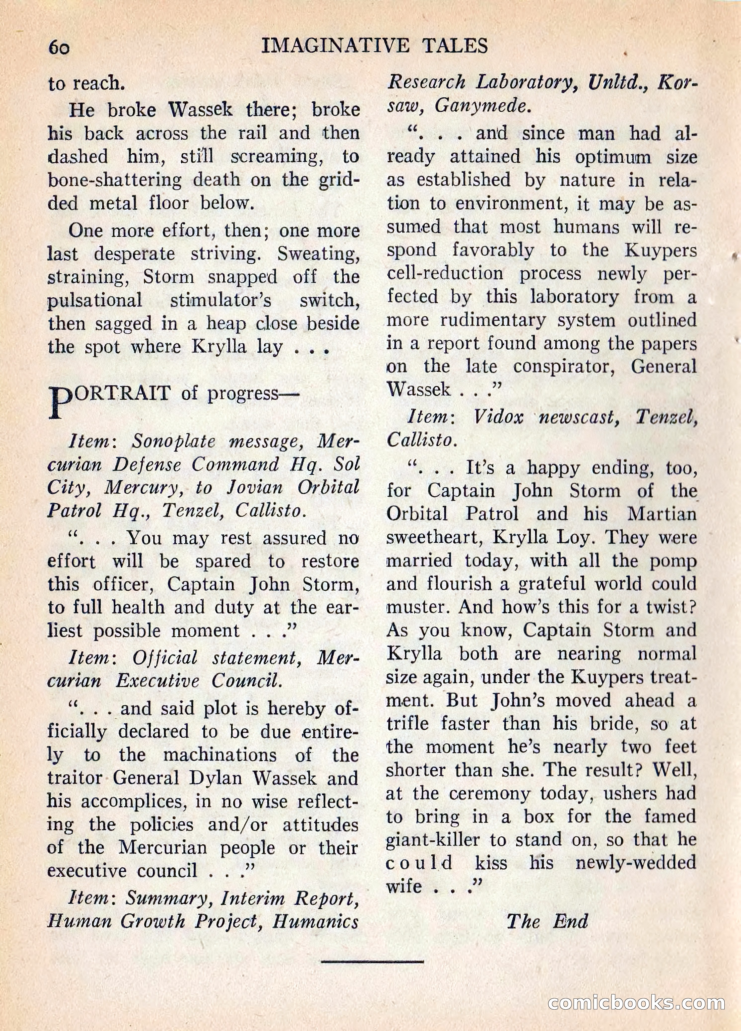 Imaginative Tales, Vol. 5, No. 3 — page 61 of 132