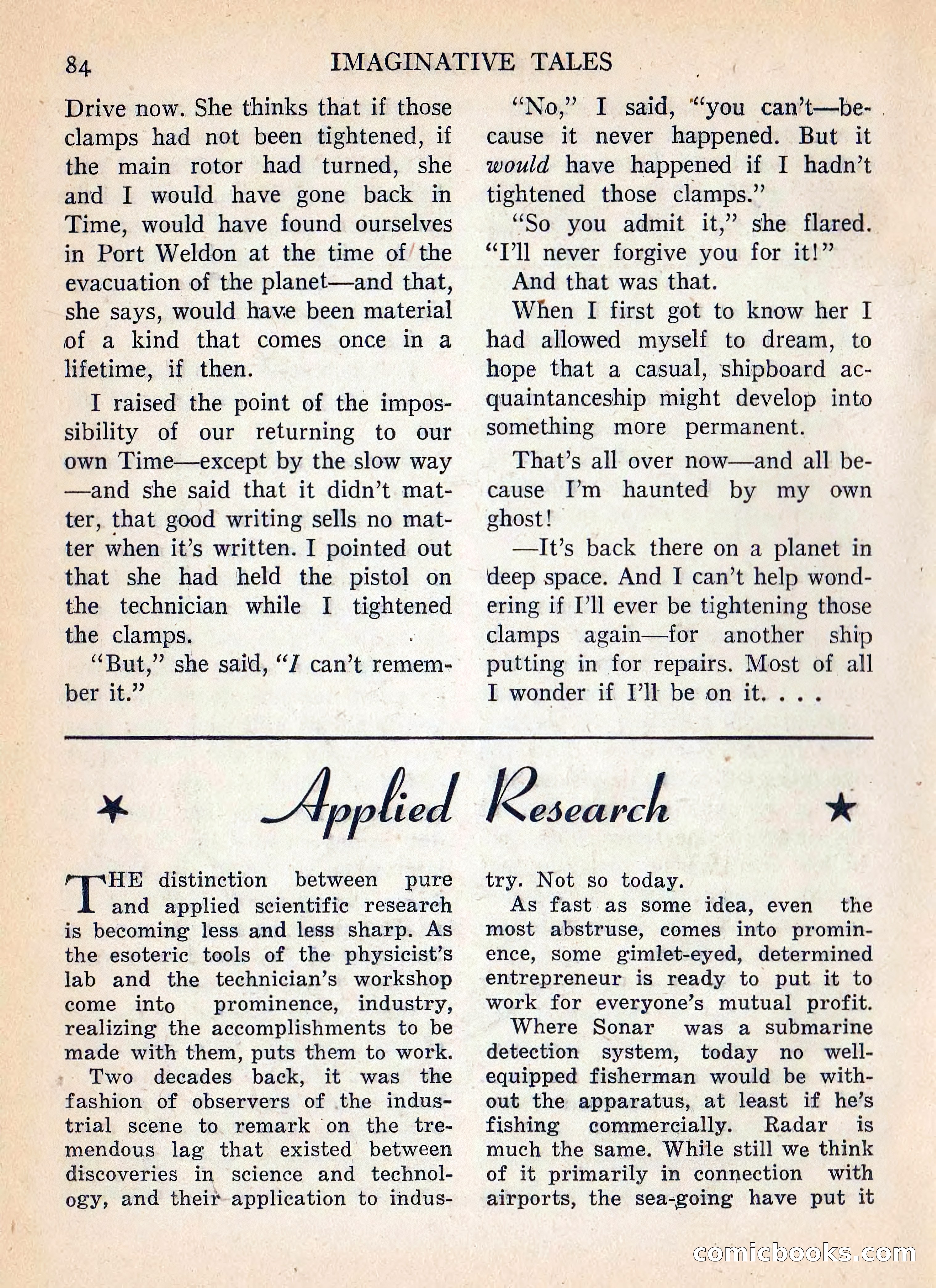Imaginative Tales, Vol. 5, No. 3 — page 85 of 132