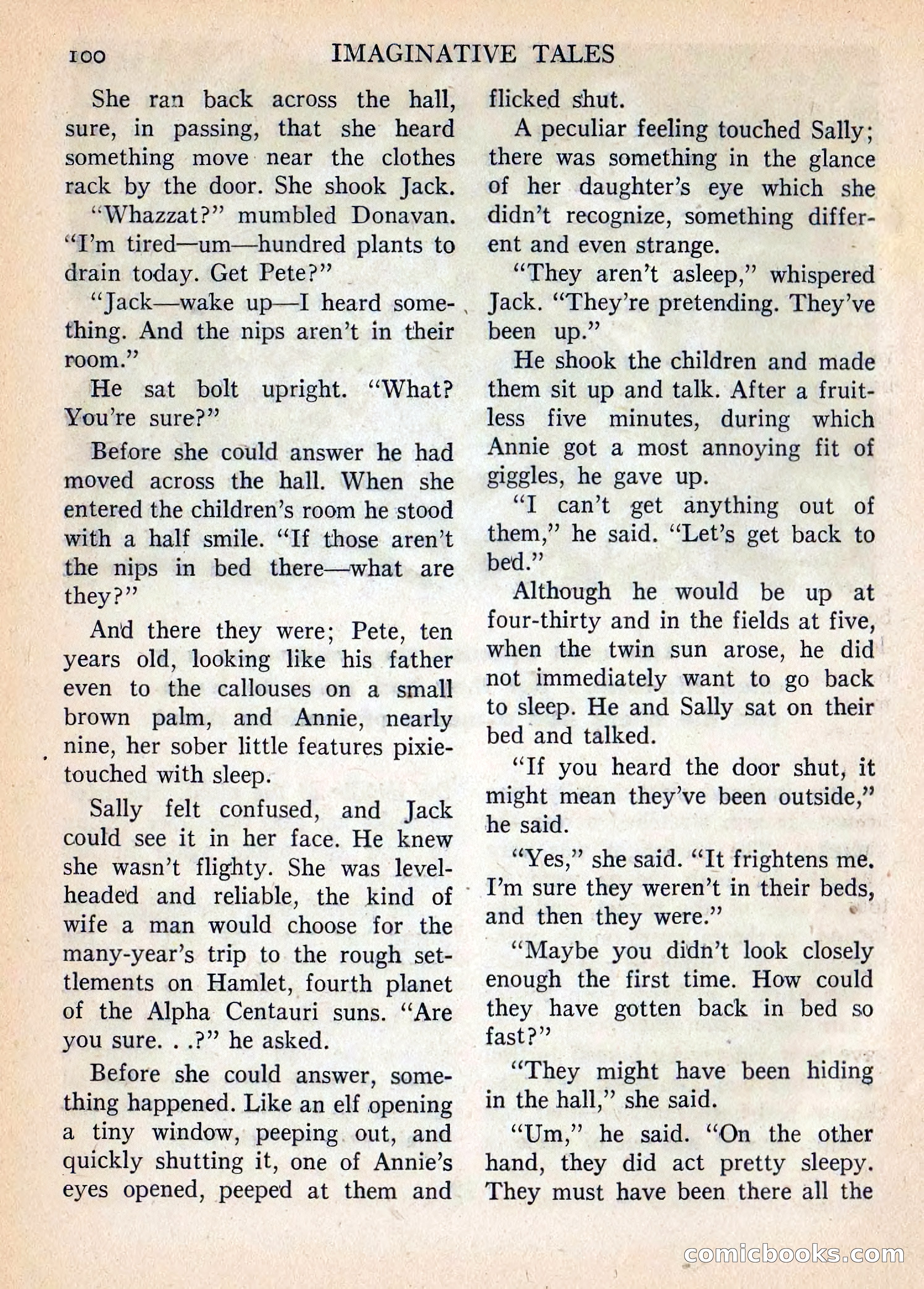 Imaginative Tales, Vol. 5, No. 3 — page 101 of 132