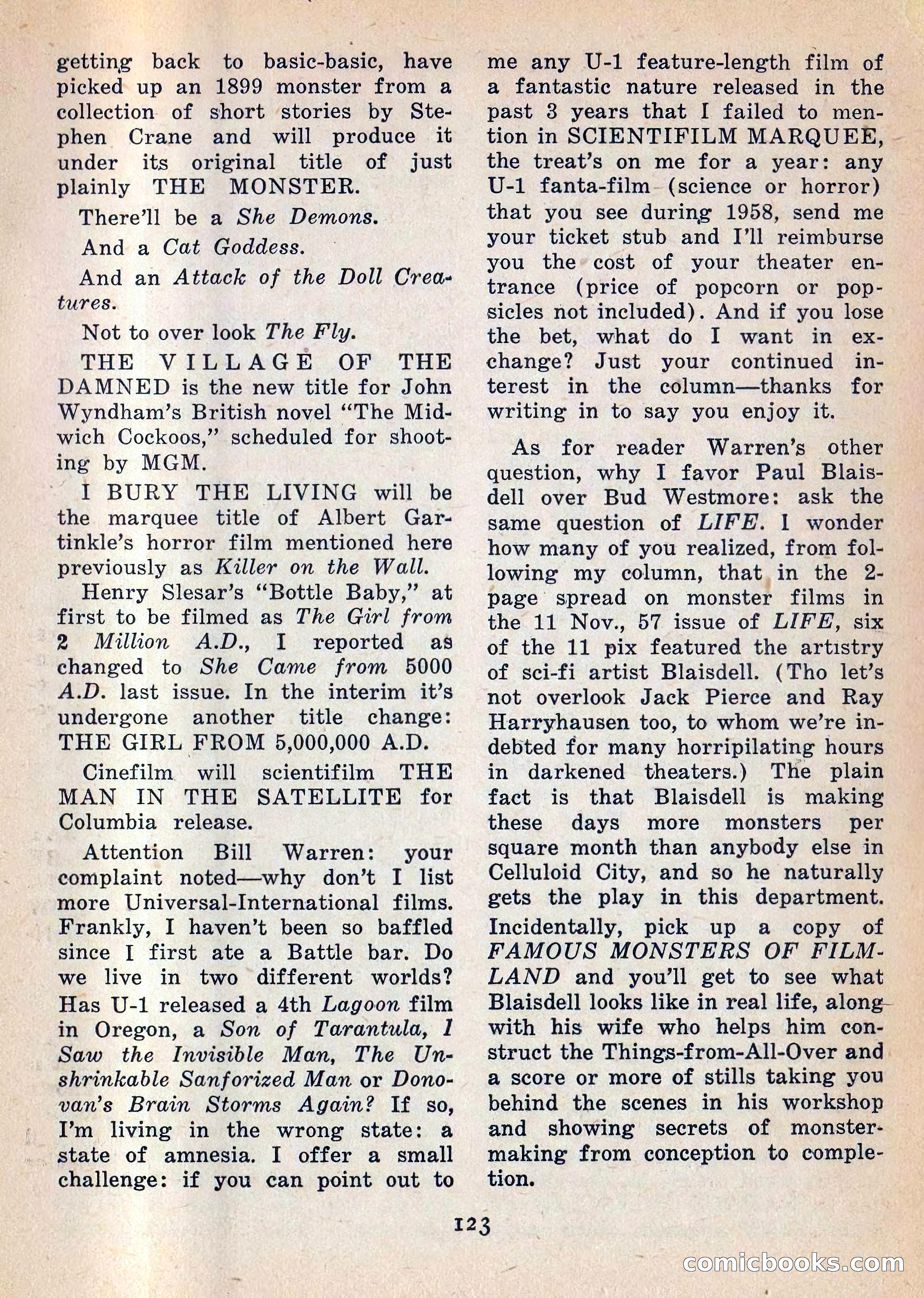 Imaginative Tales, Vol. 5, No. 3 — page 124 of 132