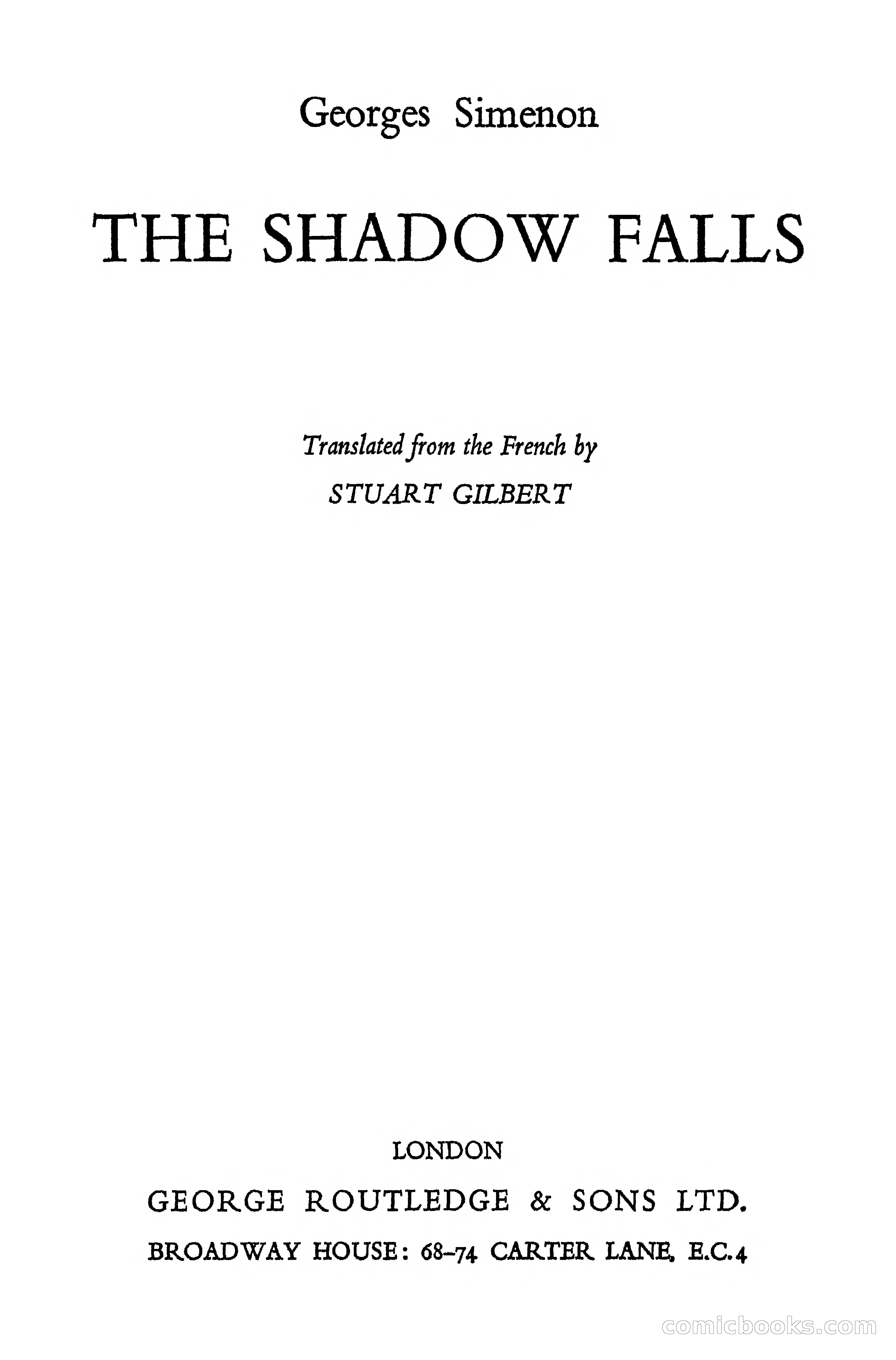The Shadow Falls — page 6 of 387