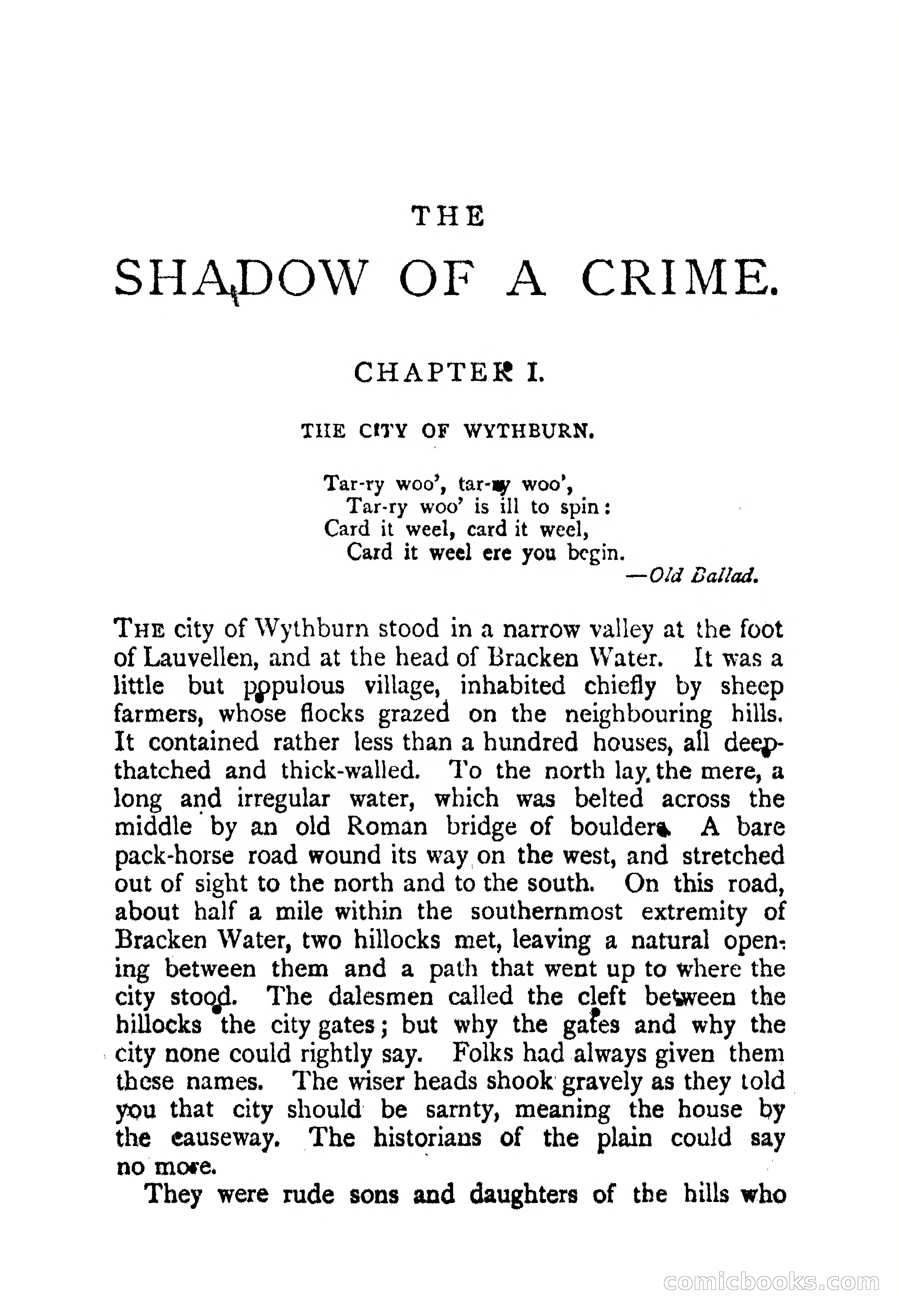 The Shadow of a Crime — page 10 of 398