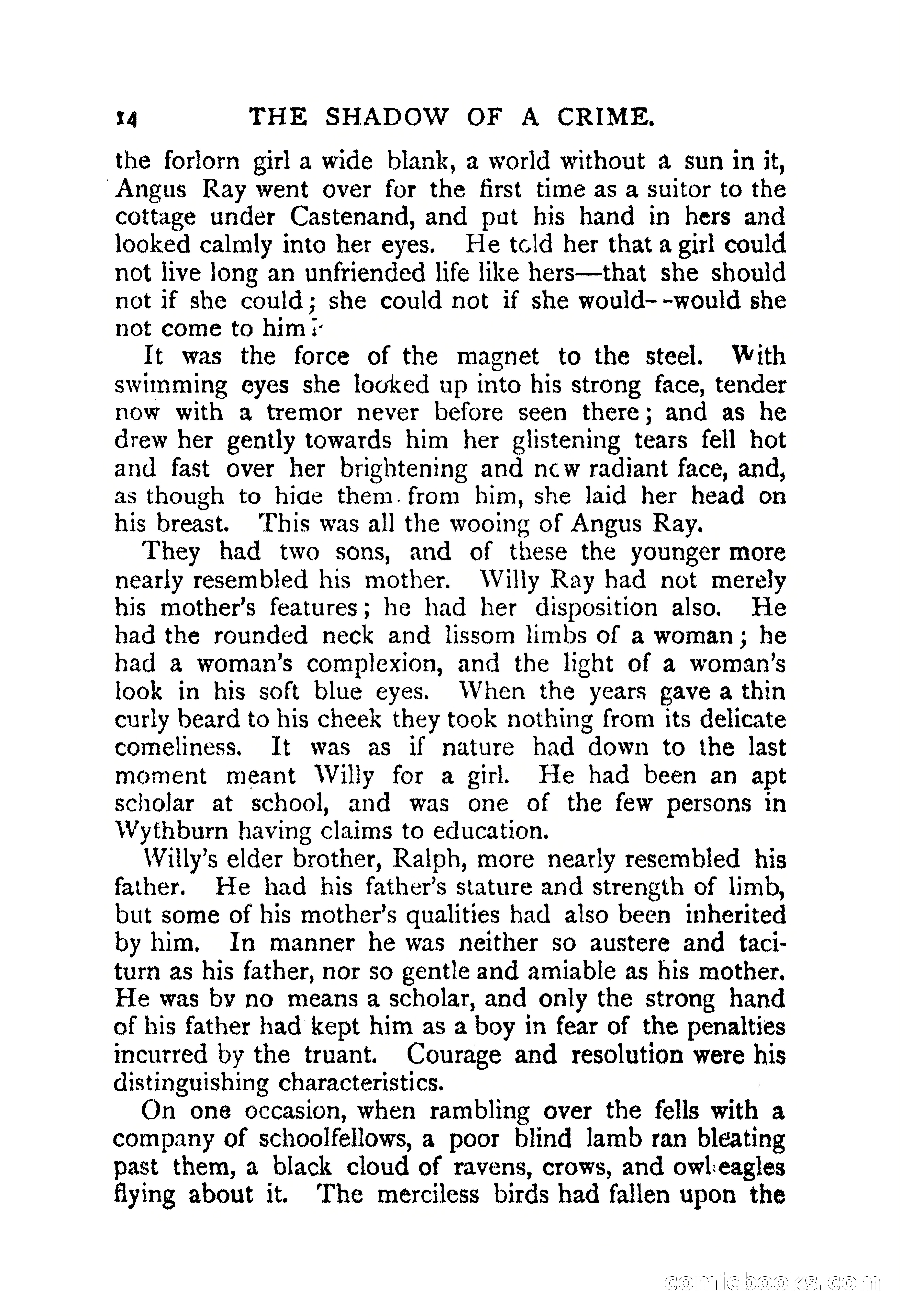 The Shadow of a Crime — page 13 of 398