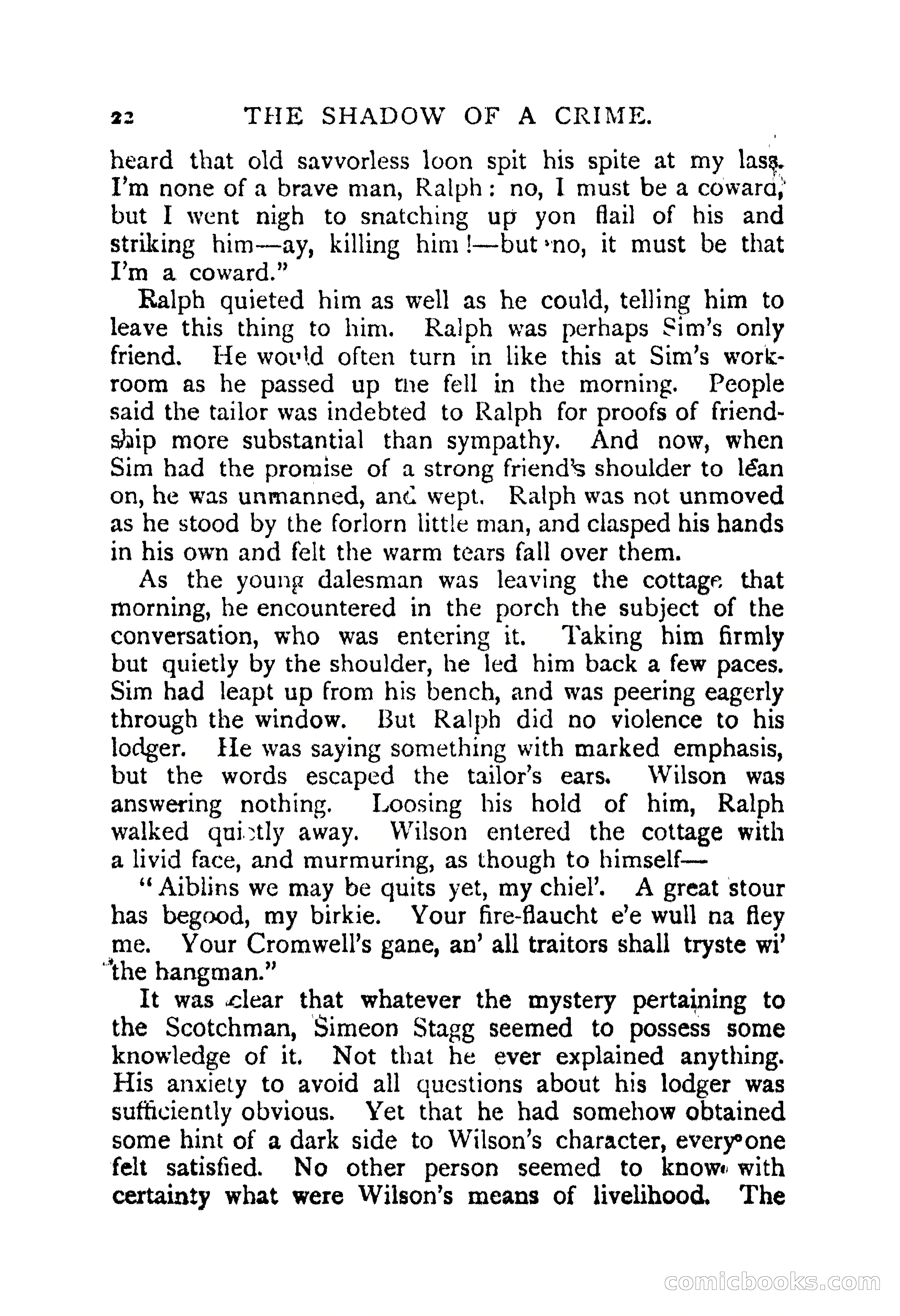 The Shadow of a Crime — page 21 of 398