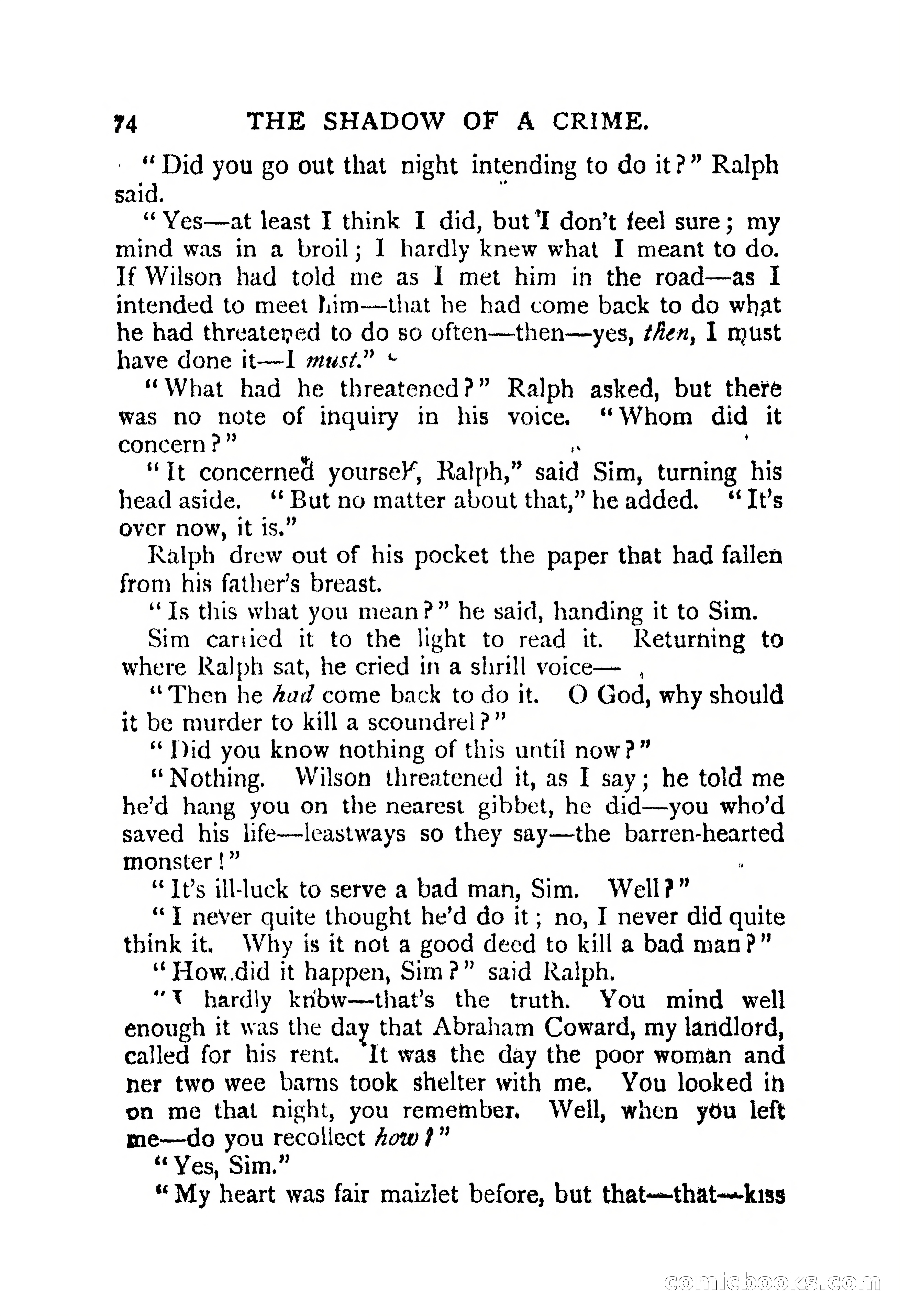 The Shadow of a Crime — page 71 of 398