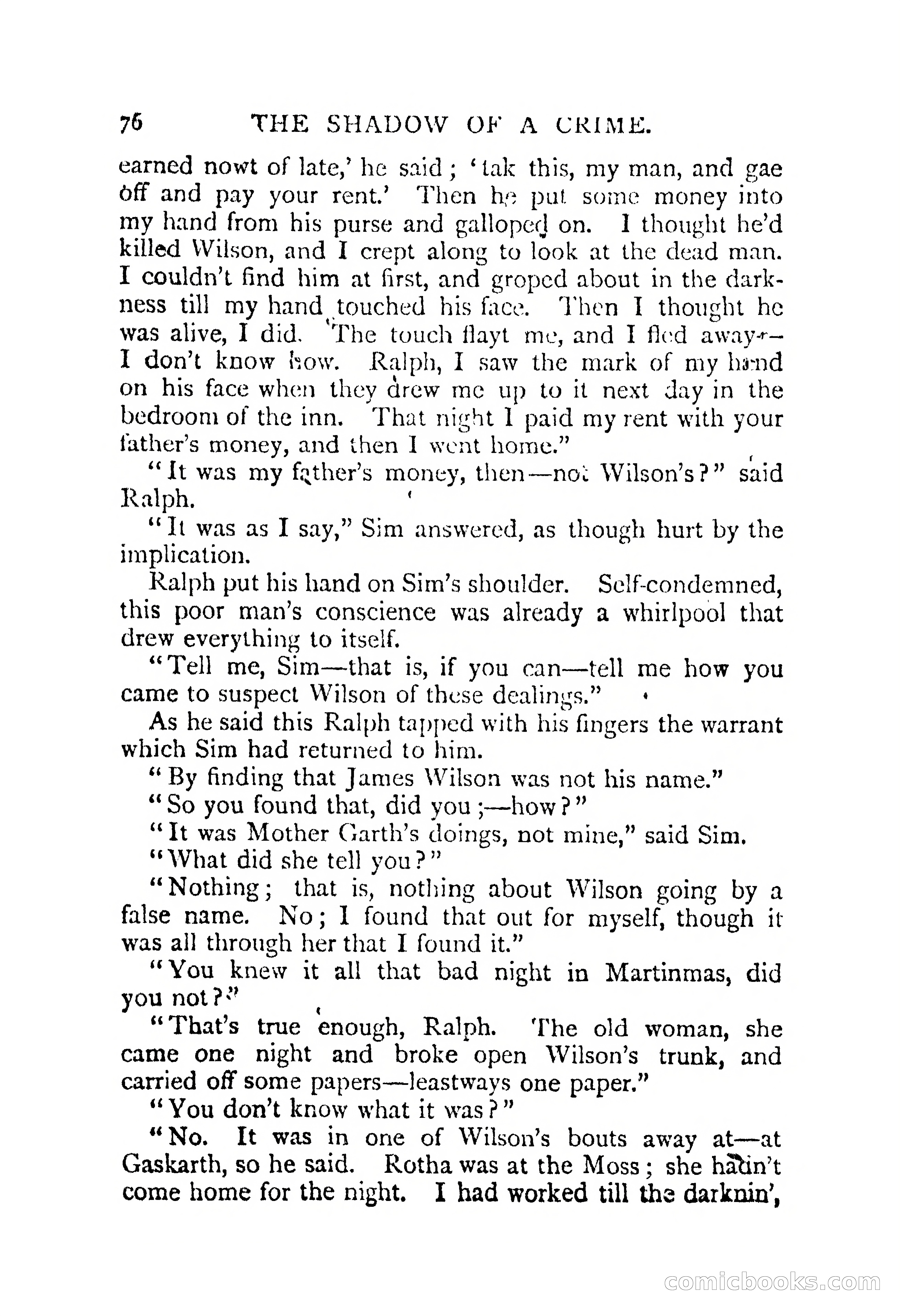 The Shadow of a Crime — page 73 of 398